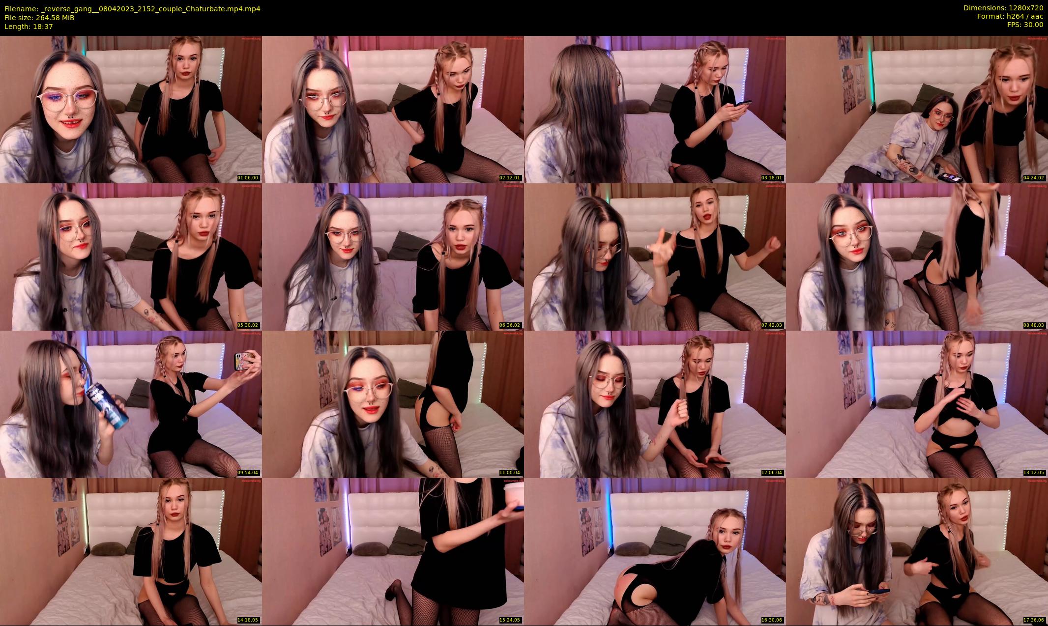 _reverse_gang_ — 19 minute Chaturbate couple cam show recording, 720p, Apr 8, 2023