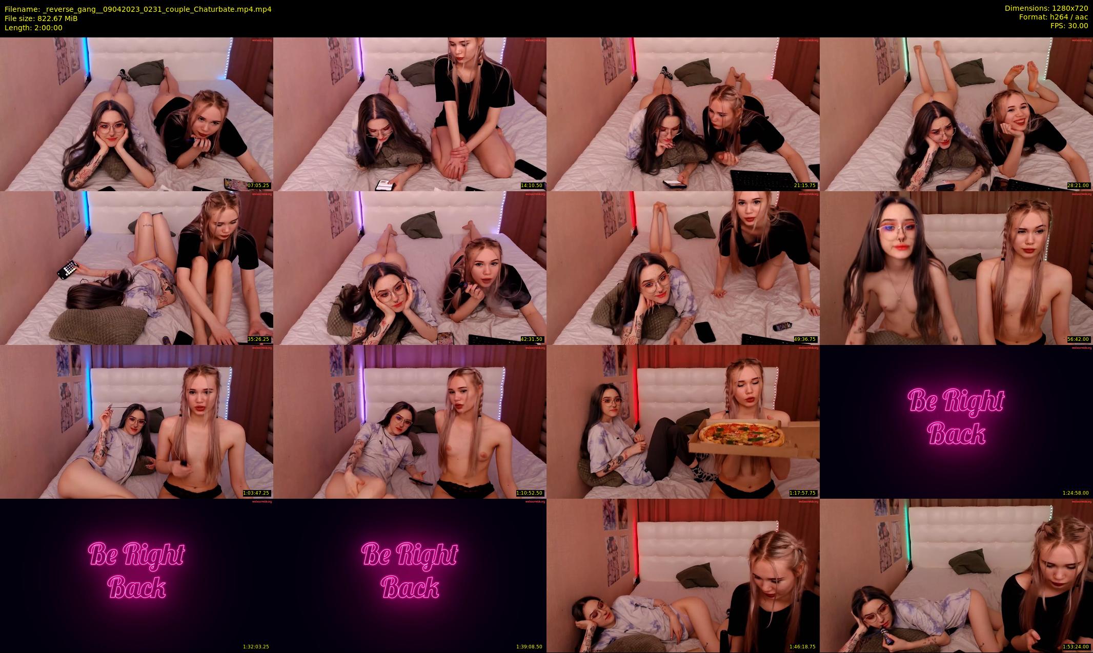 _reverse_gang_ — 120 minute Chaturbate couple cam show recording, 720p, Apr 9, 2023