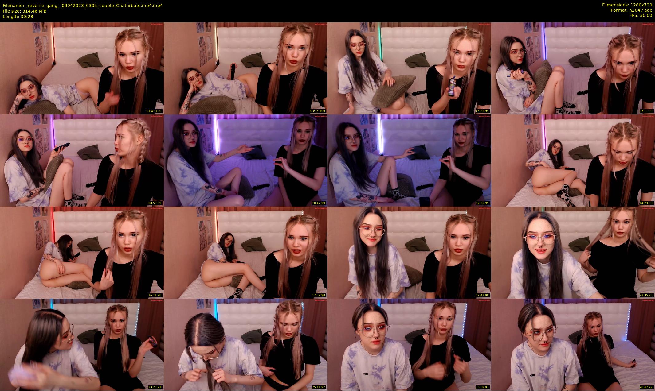 _reverse_gang_ — 31 minute Chaturbate couple cam show recording, 720p, Apr 9, 2023