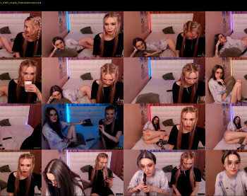 _reverse_gang_ — 46 minute Chaturbate couple cam show recording, 720p, Apr 9, 2023