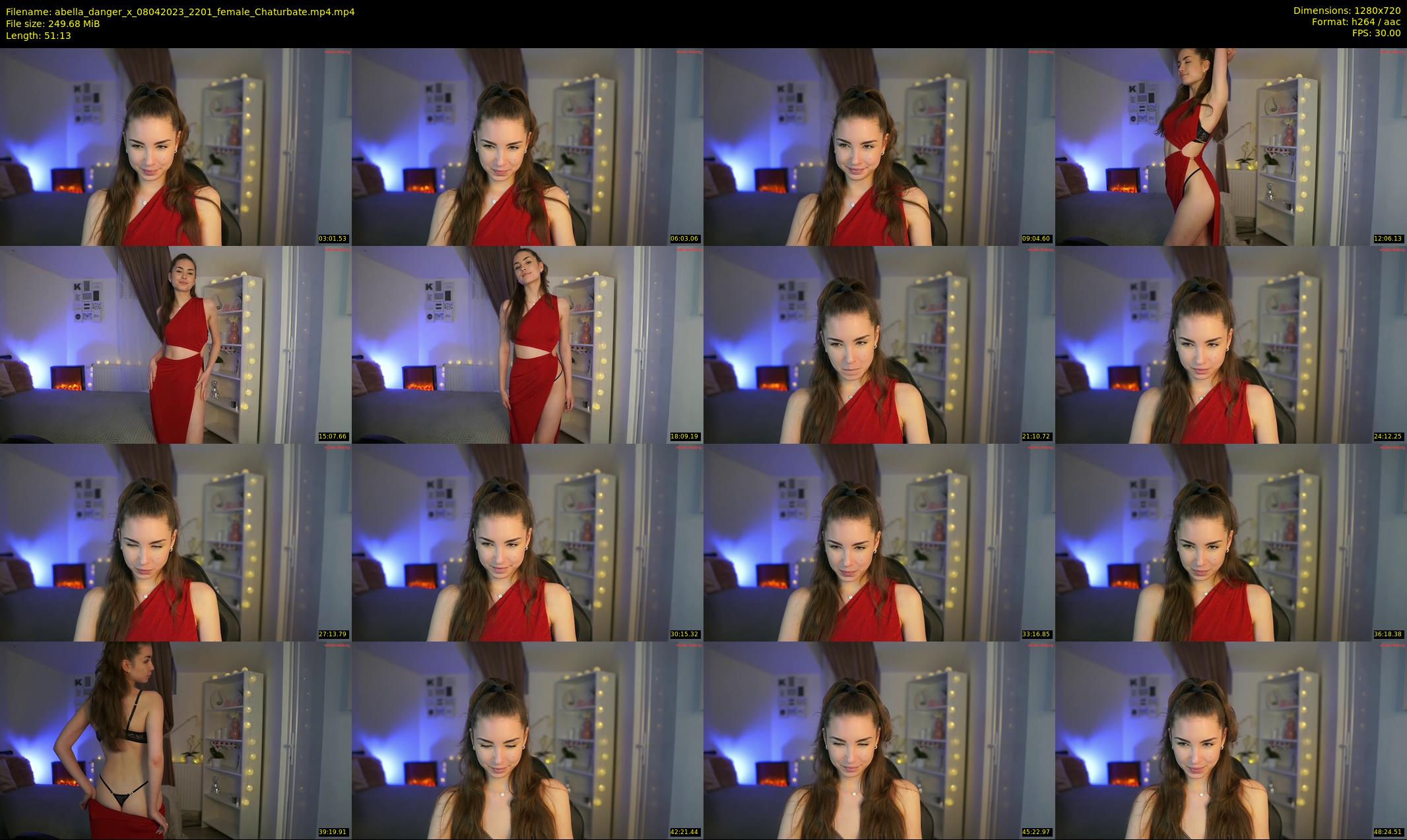 abella_danger_x — 52 minute Chaturbate female cam show recording, 720p, Apr 8, 2023