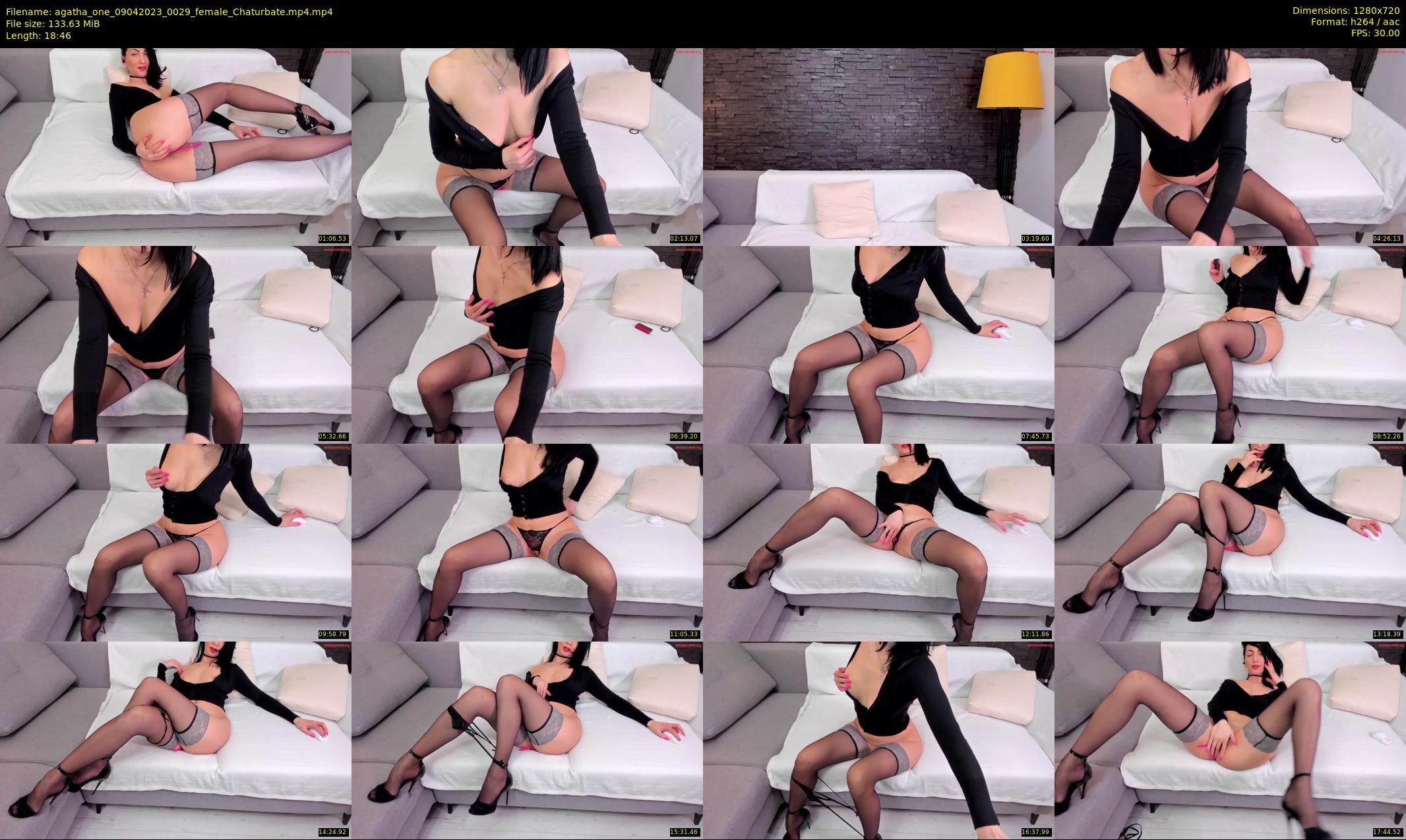 agatha_one — 19 minute Chaturbate female cam show recording, 720p, Apr 9, 2023