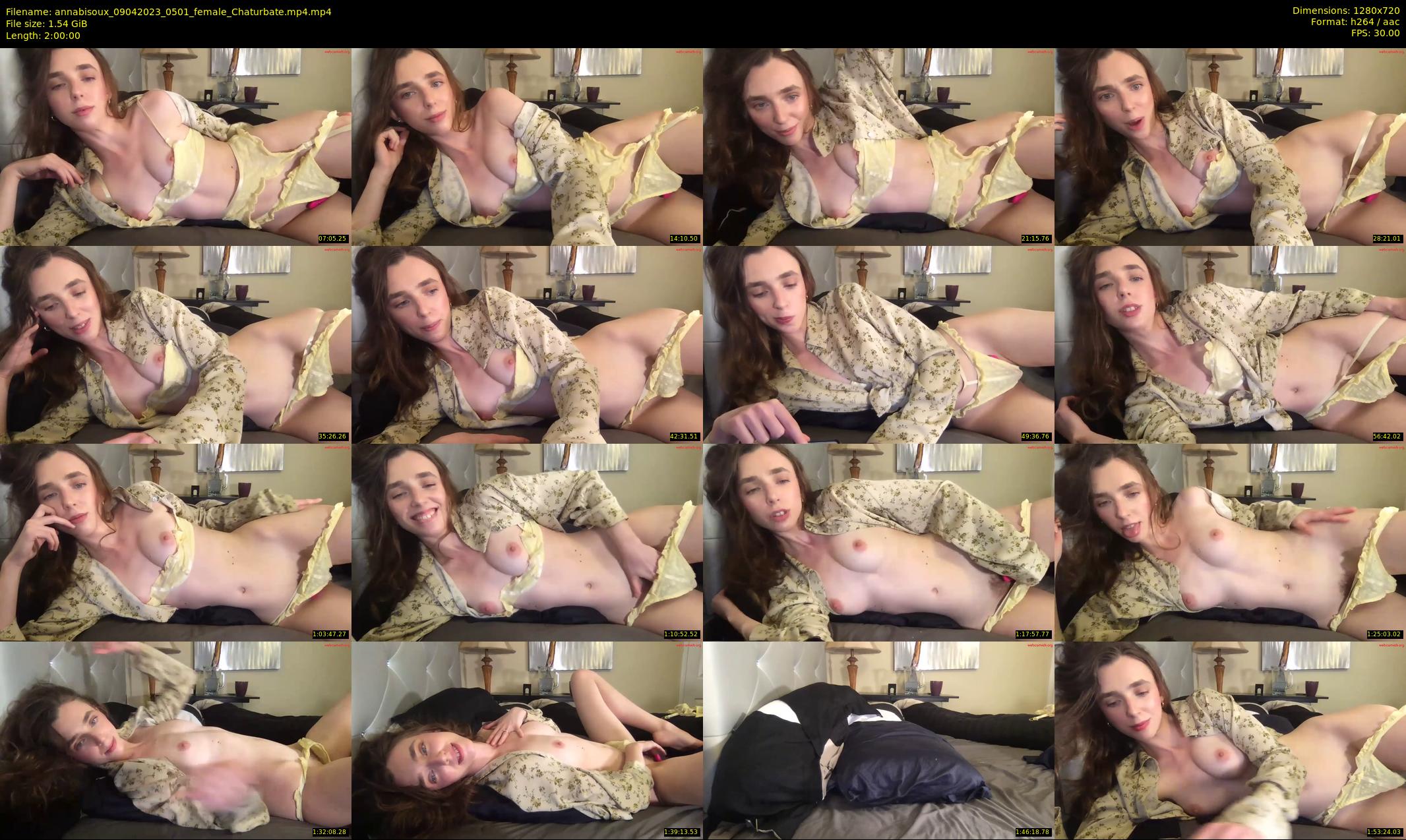 annabisoux — 120 minute Chaturbate female cam show recording, 720p, Apr 9, 2023