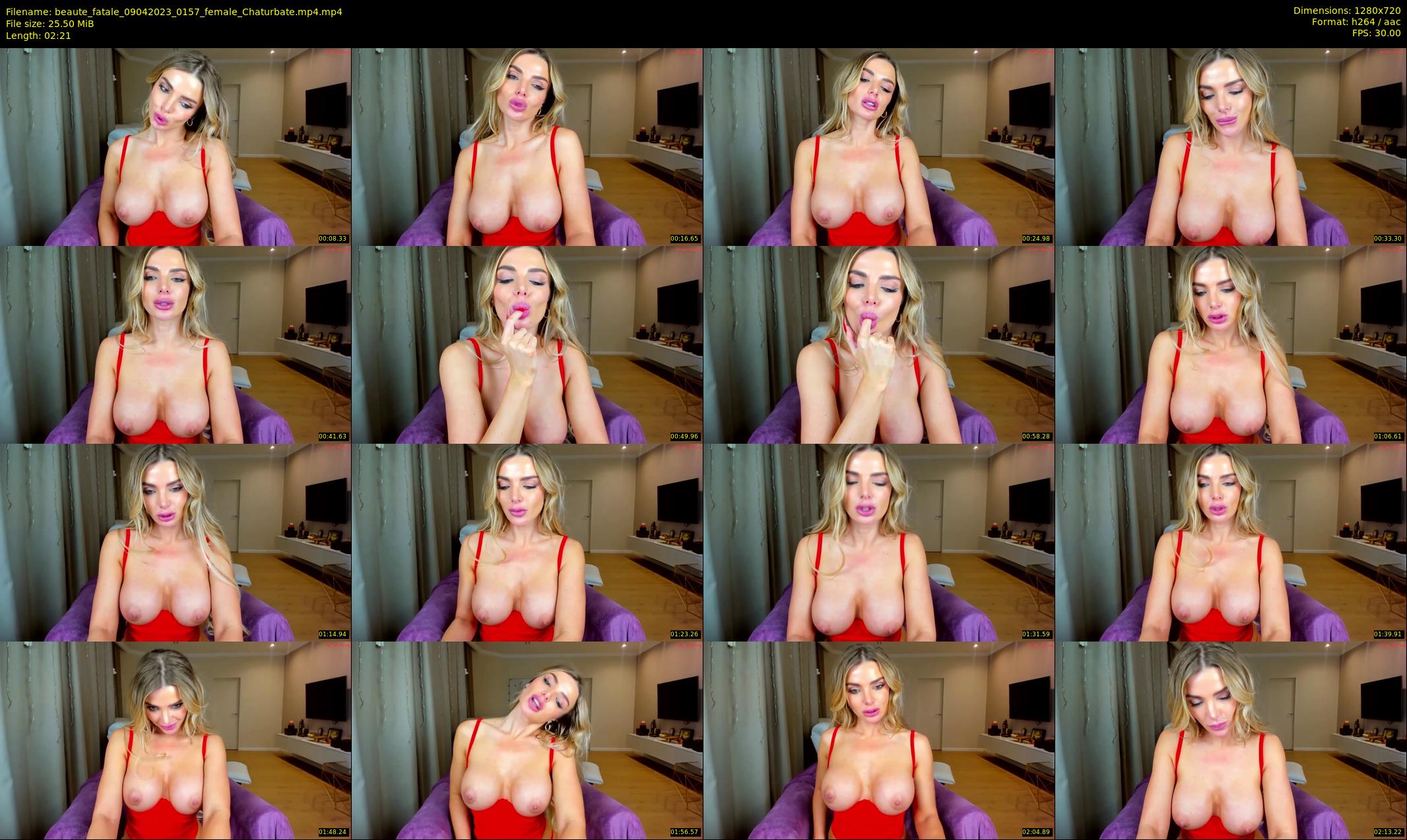 beaute_fatale — 3 minute Chaturbate female cam show recording, 720p, Apr 9, 2023
