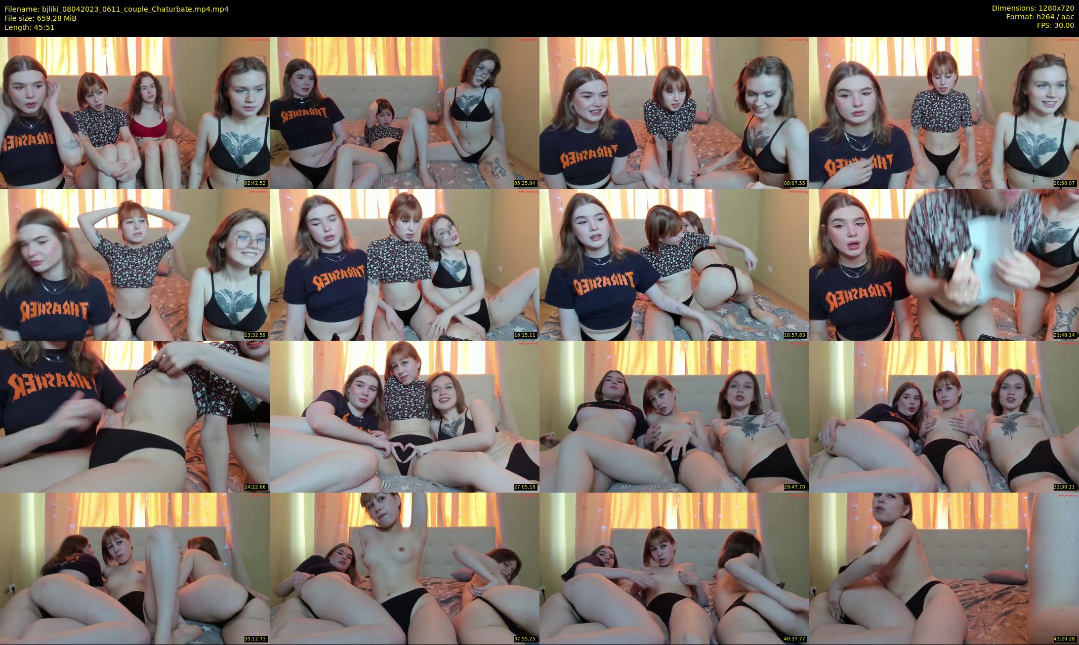 bjliki — 46 minute Chaturbate couple cam show recording, 720p, Apr 8, 2023