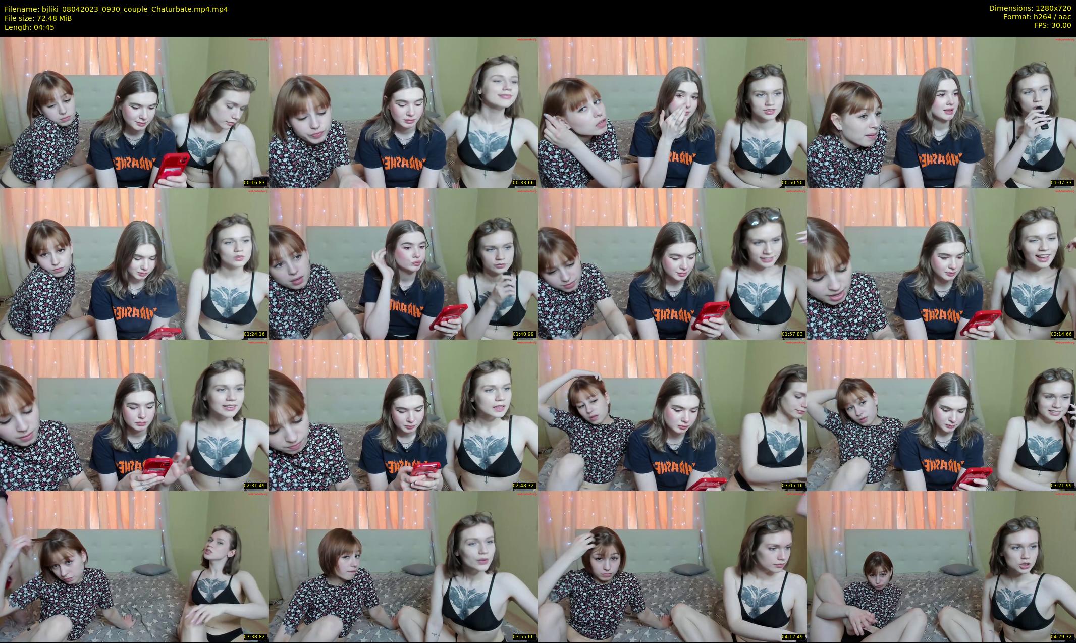 bjliki — 5 minute Chaturbate couple cam show recording, 720p, Apr 8, 2023