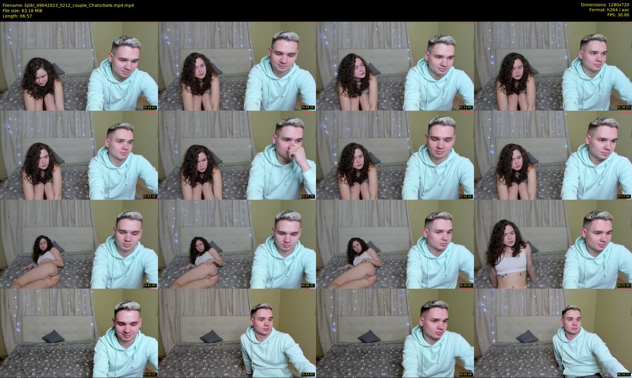 bjliki — 7 minute Chaturbate couple cam show recording, 720p, Apr 9, 2023