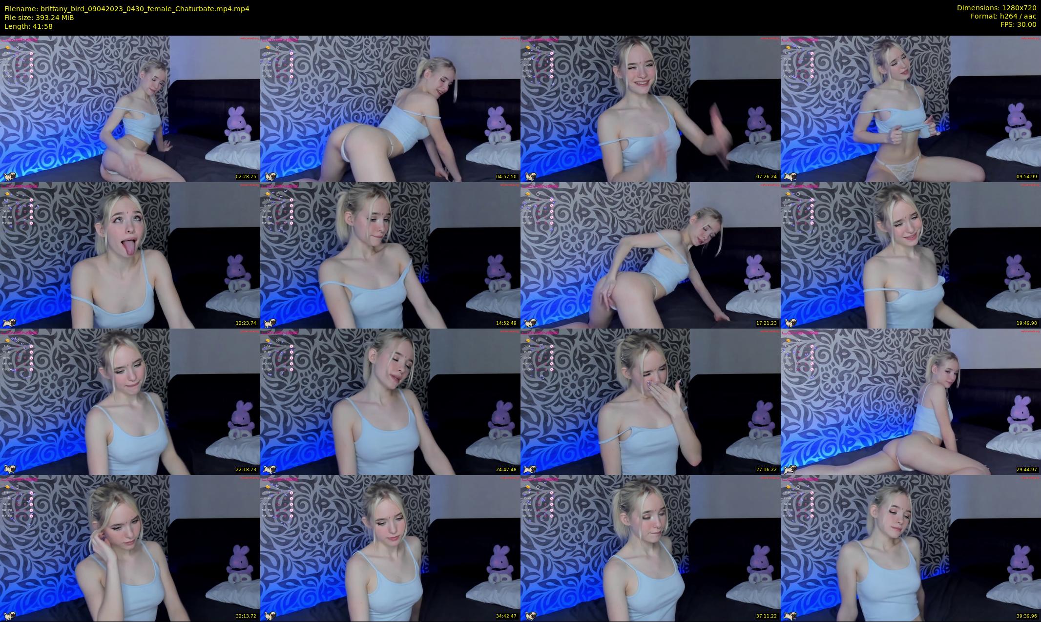 brittany_bird — 42 minute Chaturbate female cam show recording, 720p, Apr 9, 2023