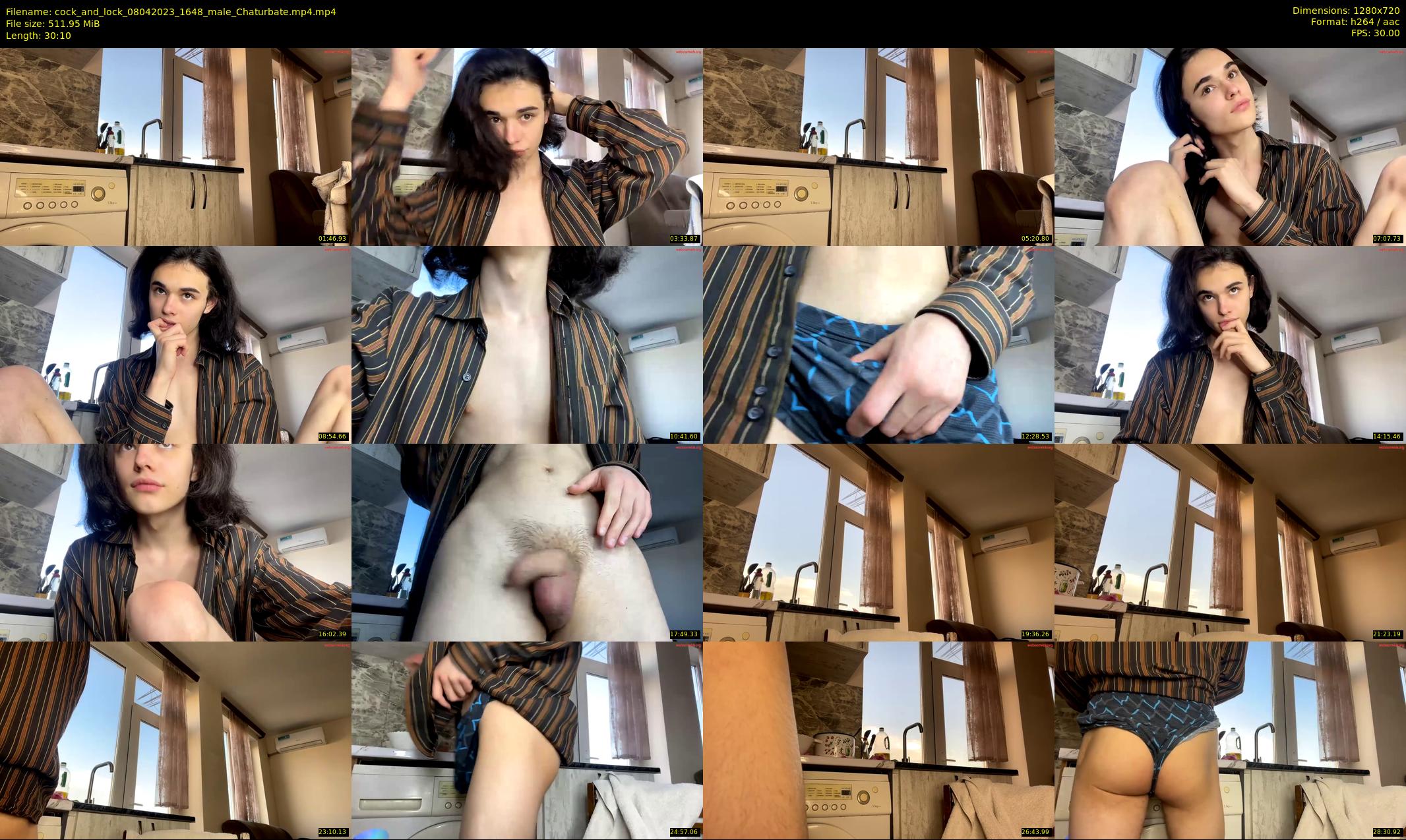 cock_and_lock — 31 minute Chaturbate male cam show recording, 720p, Apr 8, 2023