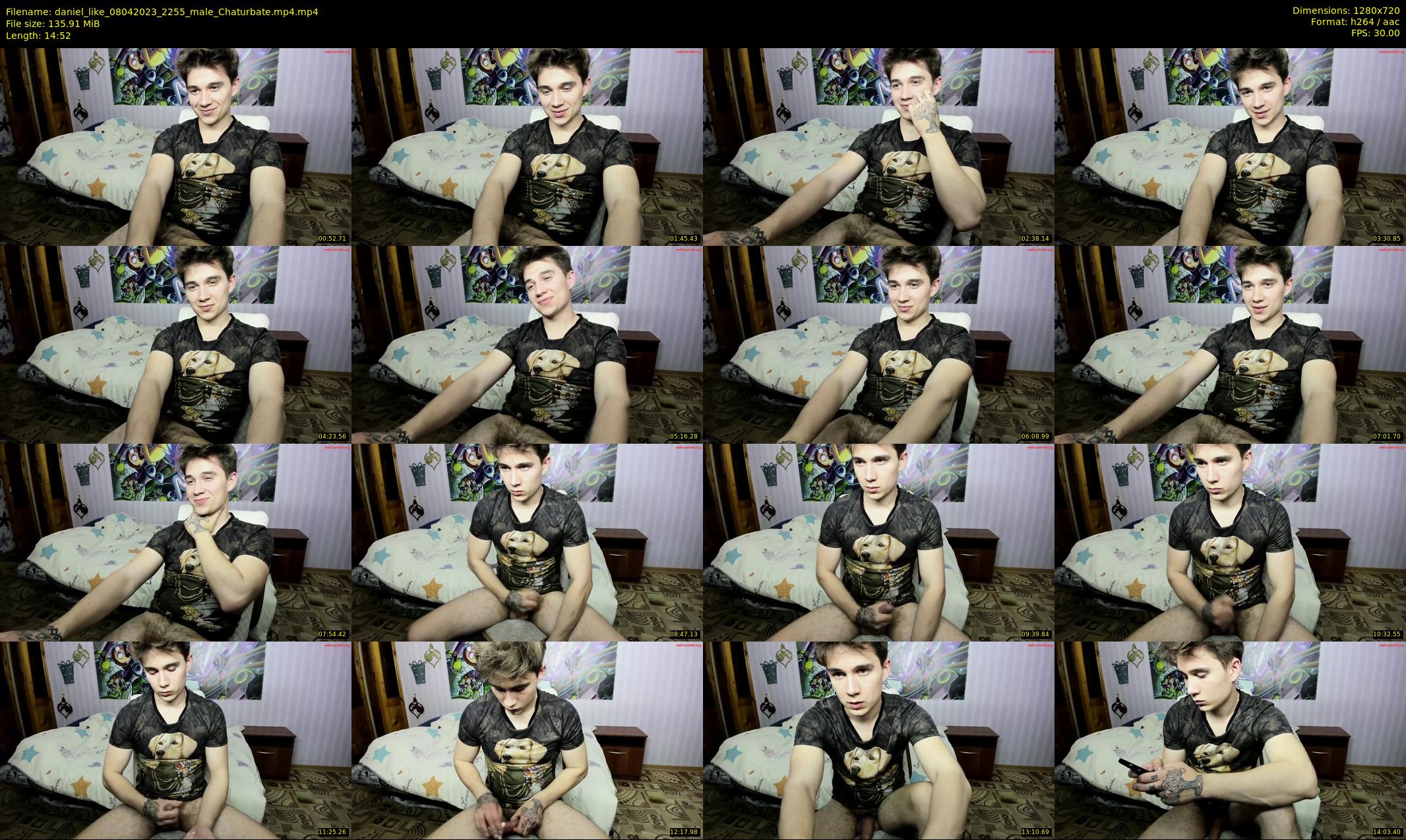 daniel_like — 15 minute Chaturbate male cam show recording, 720p, Apr 8, 2023