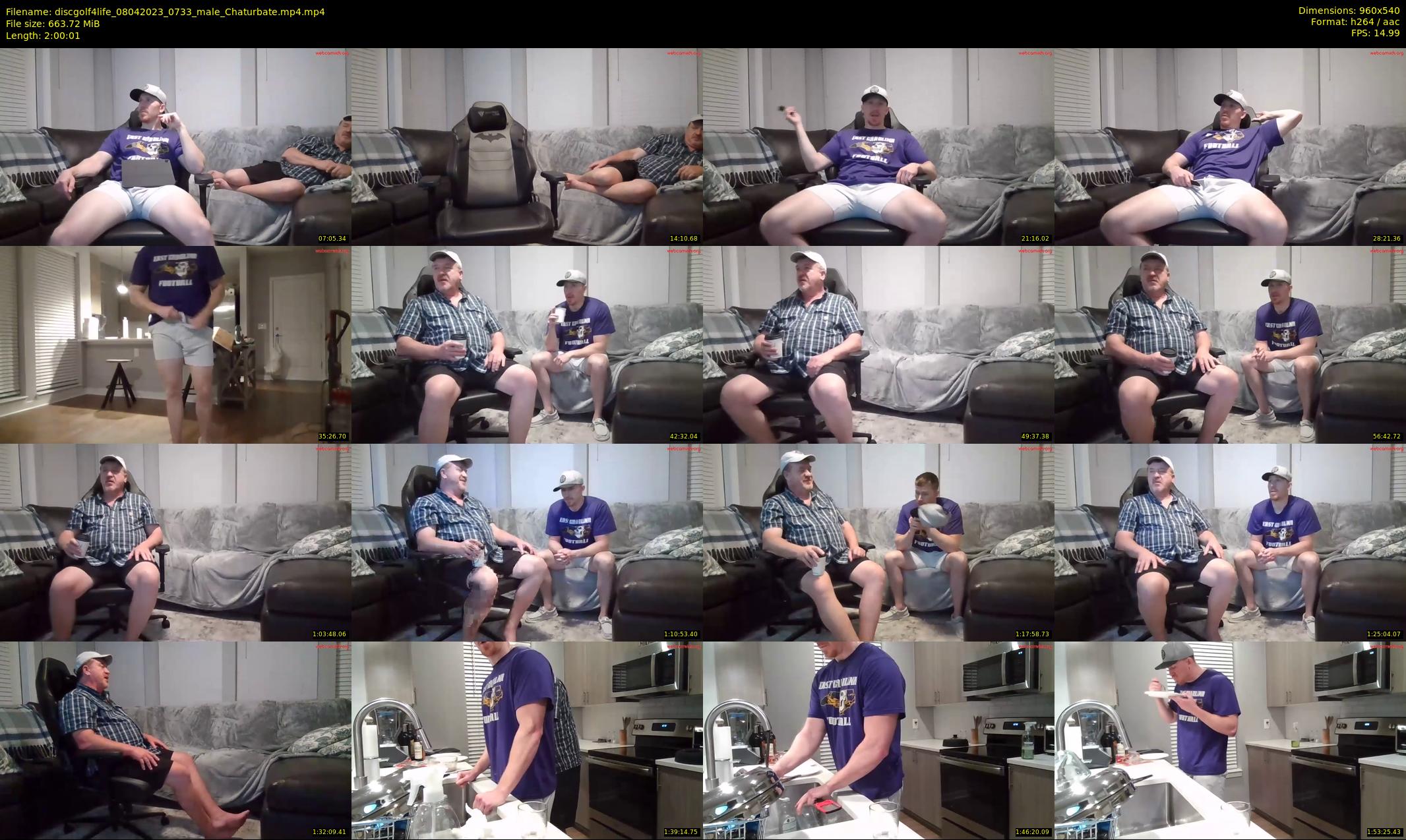 discgolf4life — 121 minute Chaturbate male cam show recording, 480p, Apr 8, 2023
