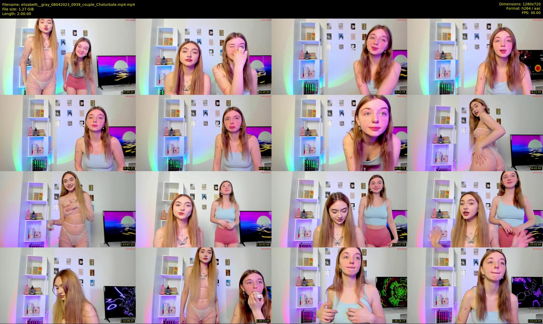 elizabeth__gray — 120 minute Chaturbate female cam show recording, 720p, Apr 8, 2023