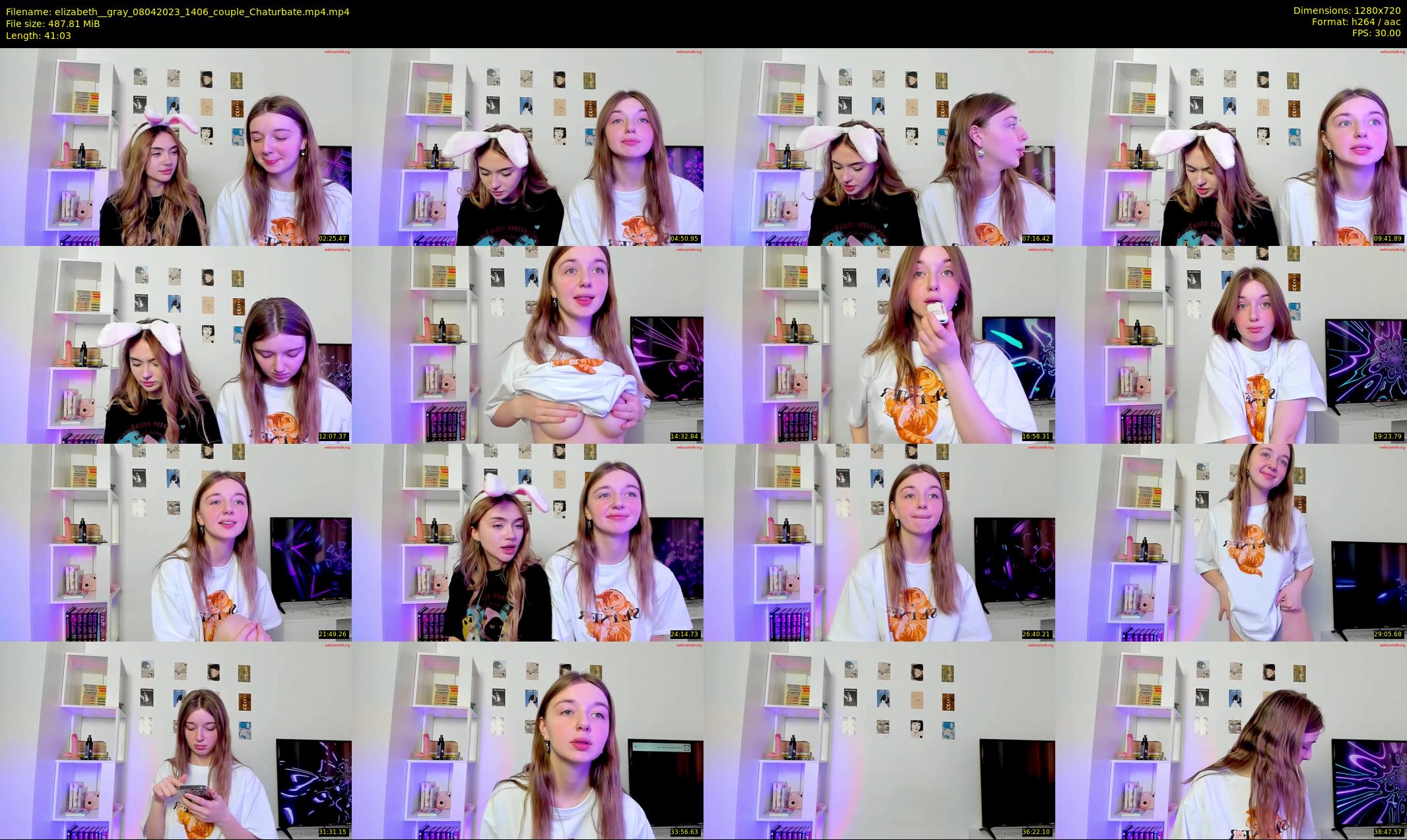 elizabeth__gray — 42 minute Chaturbate female cam show recording, 720p, Apr 8, 2023