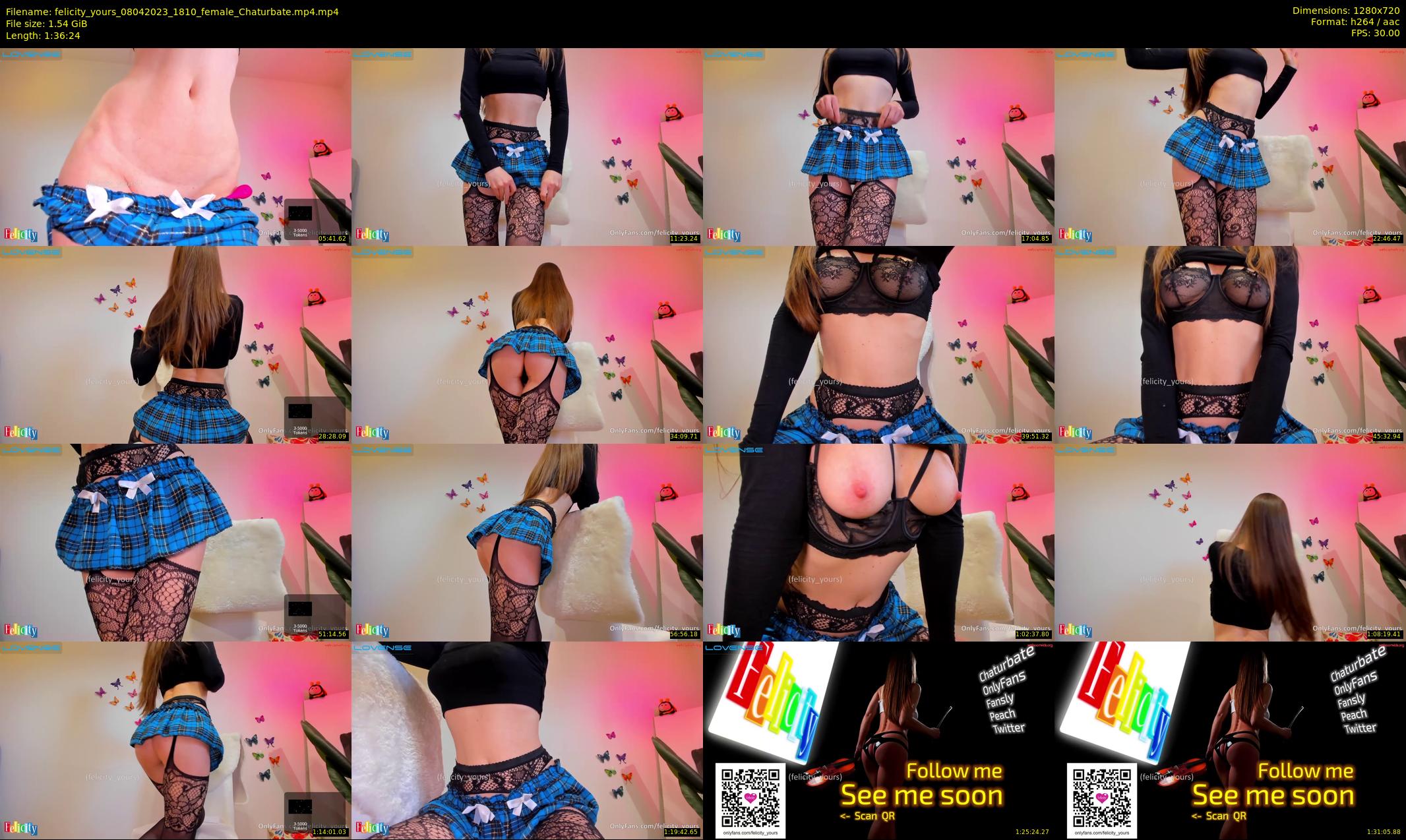 felicity_yours — 97 minute Chaturbate female cam show recording, 720p, Apr 8, 2023