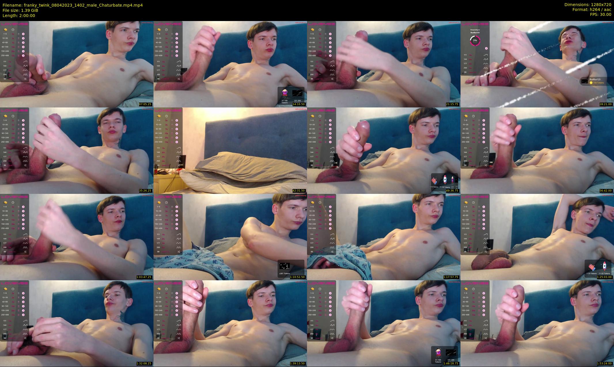 franky_twink — 120 minute Chaturbate male cam show recording, 720p, Apr 8, 2023