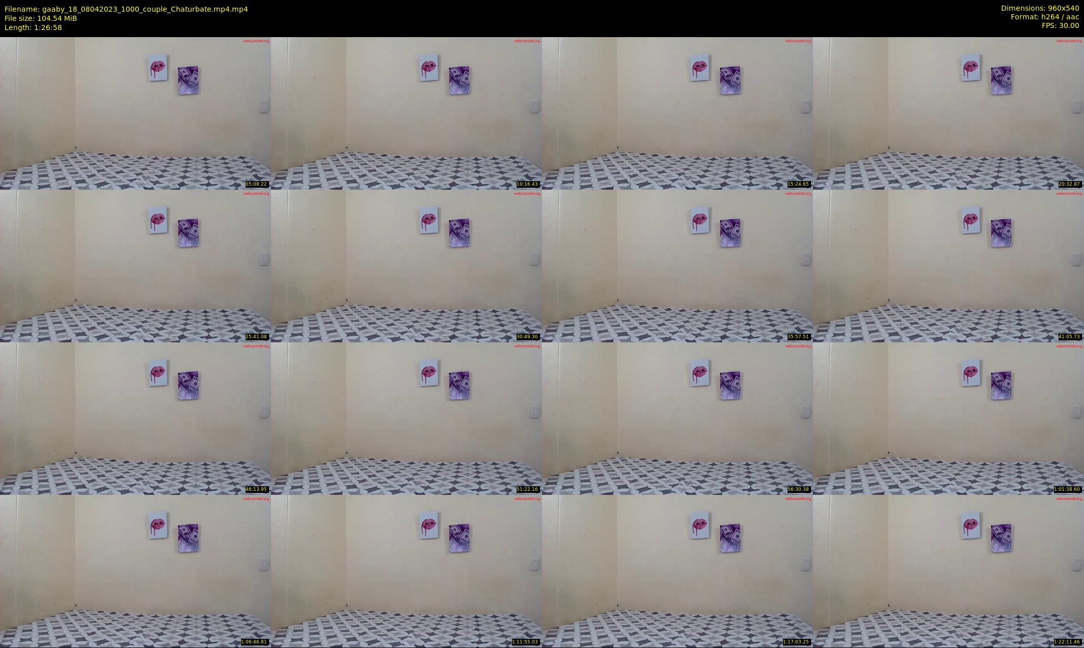 gaaby_18 — 87 minute Chaturbate couple cam show recording, 480p, Apr 8, 2023