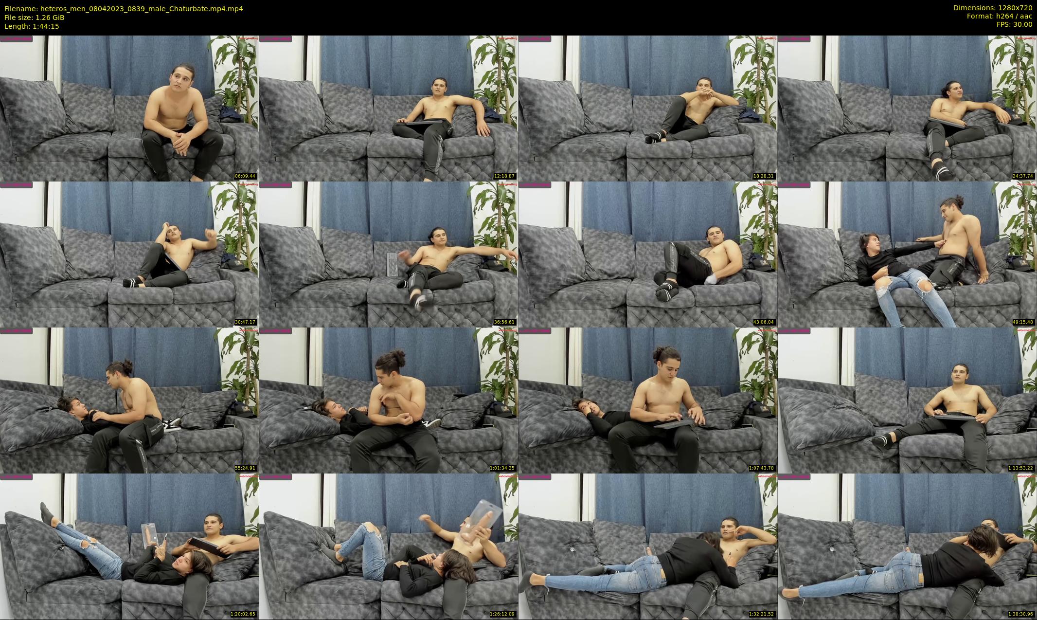 heteros_men — 105 minute Chaturbate male cam show recording, 720p, Apr 8, 2023