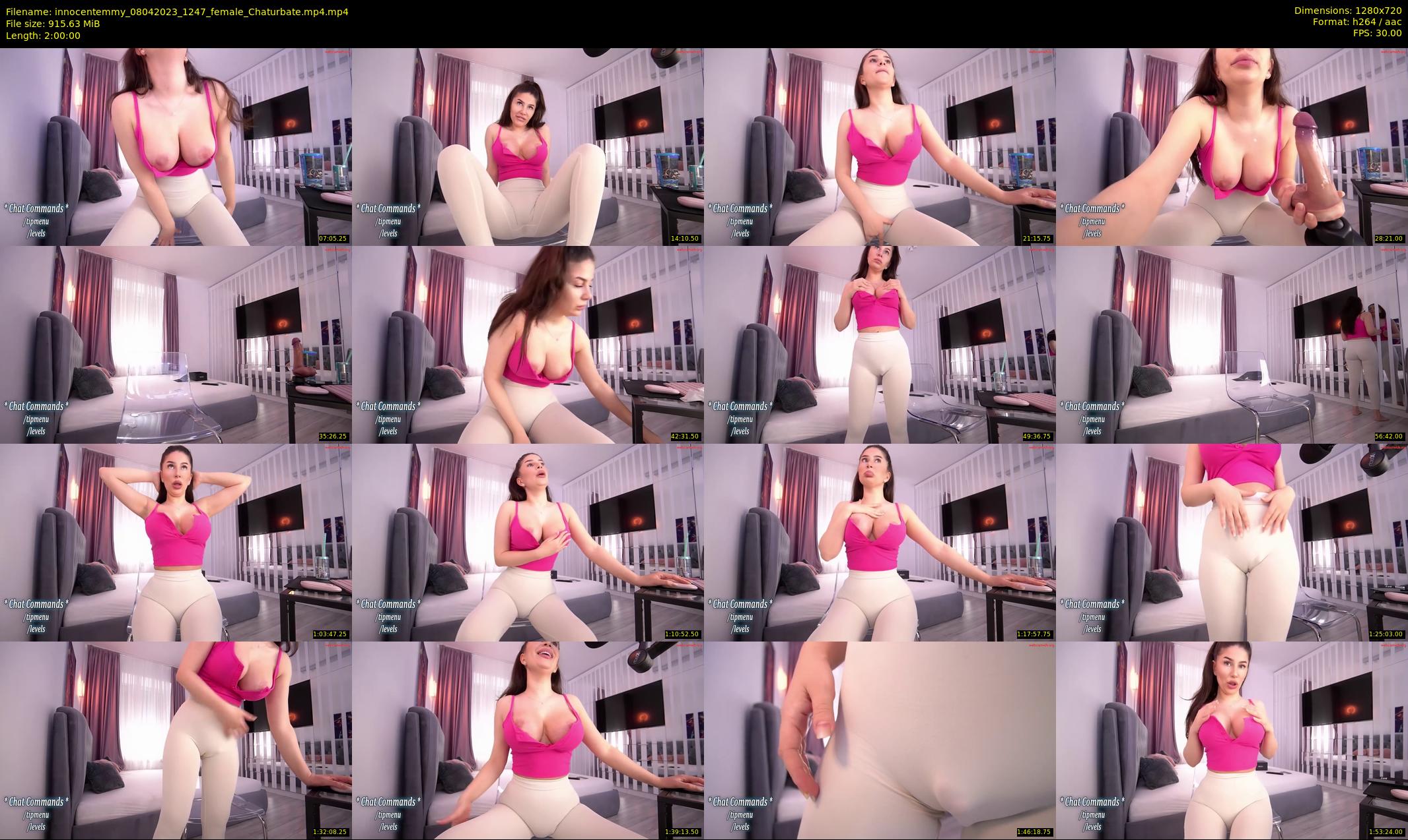 innocentemmy — 120 minute Chaturbate female cam show recording, 720p, Apr 8, 2023