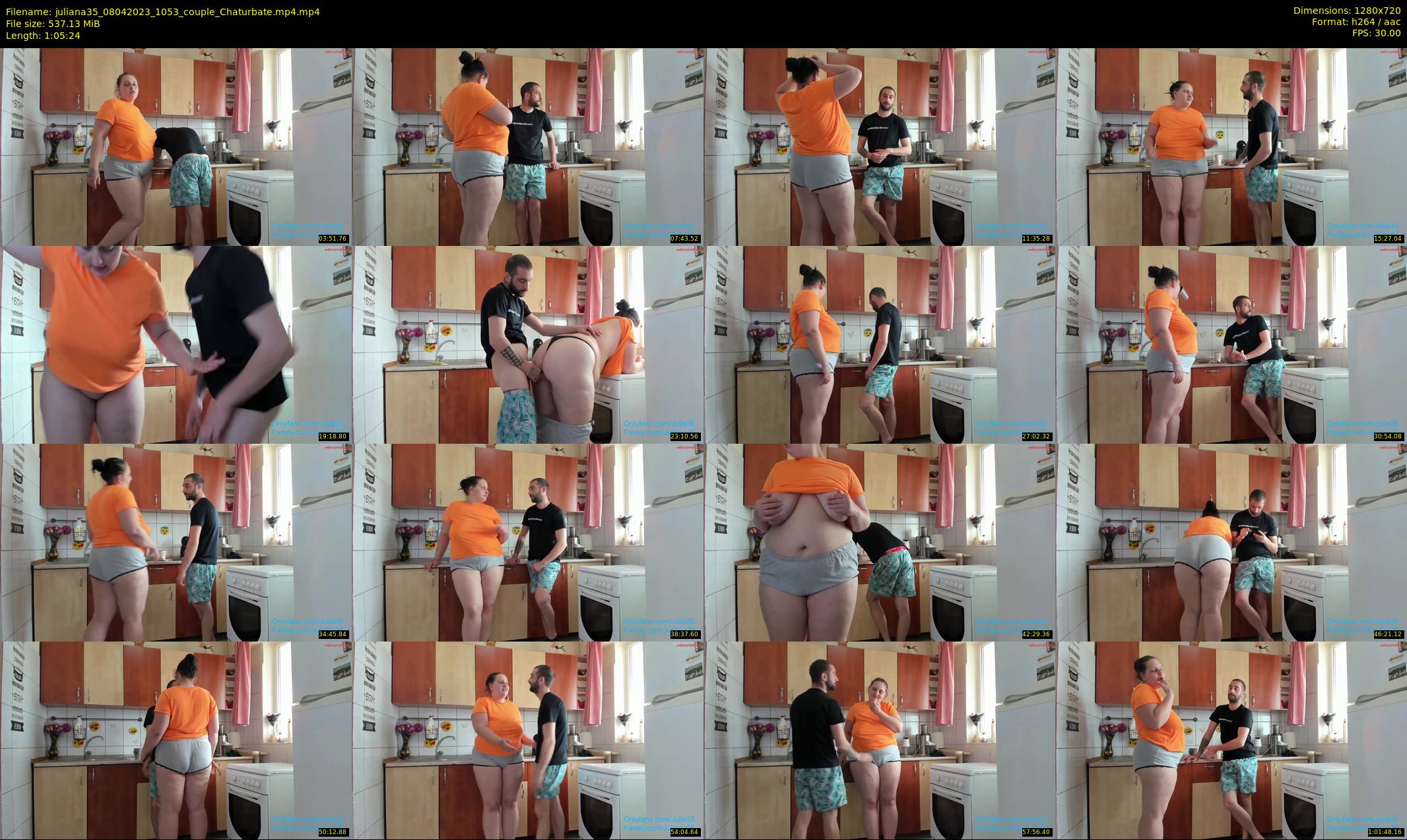 juliana35 — 66 minute Chaturbate couple cam show recording, 720p, Apr 8, 2023