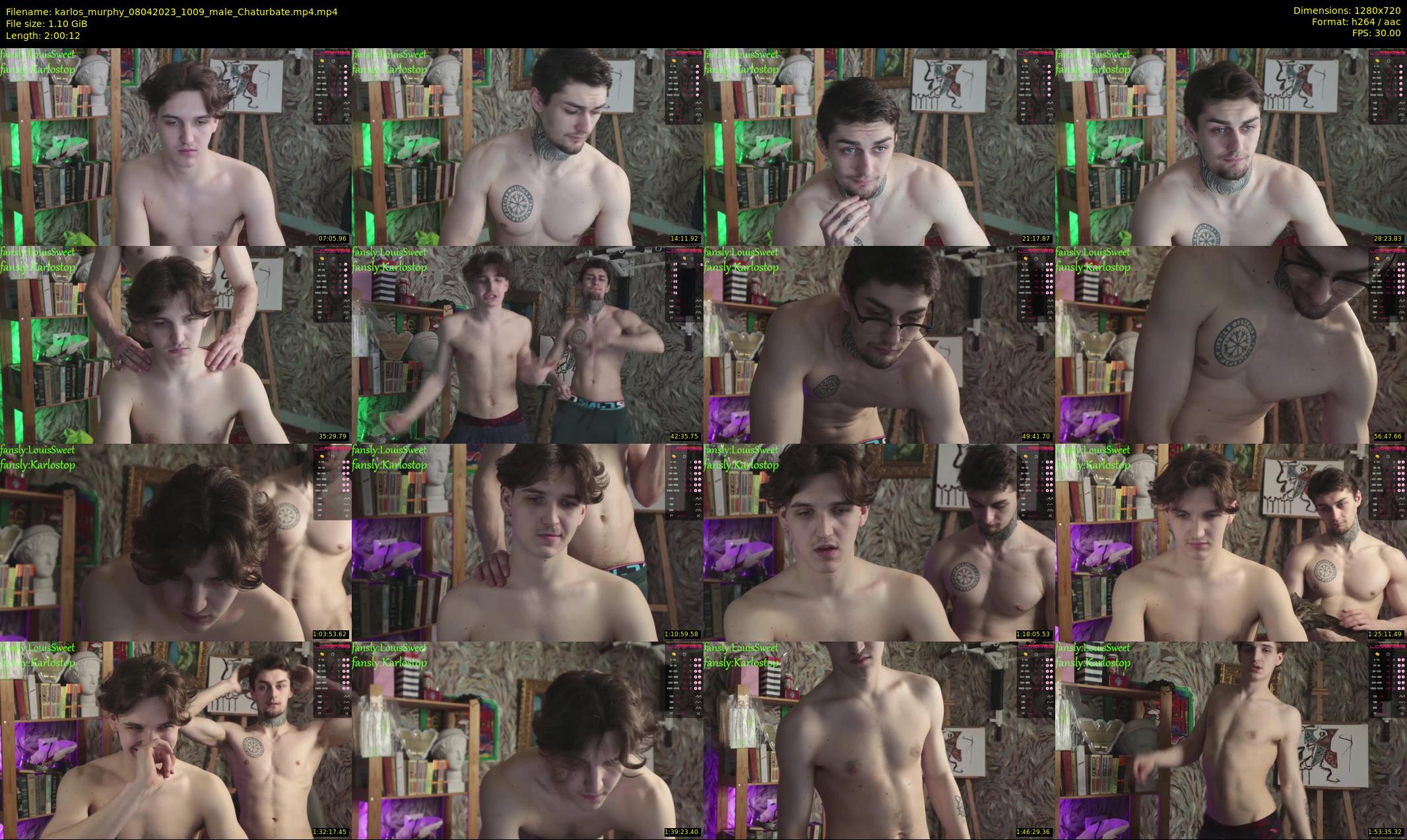 karlos_murphy — 121 minute Chaturbate male cam show recording, 720p, Apr 8, 2023