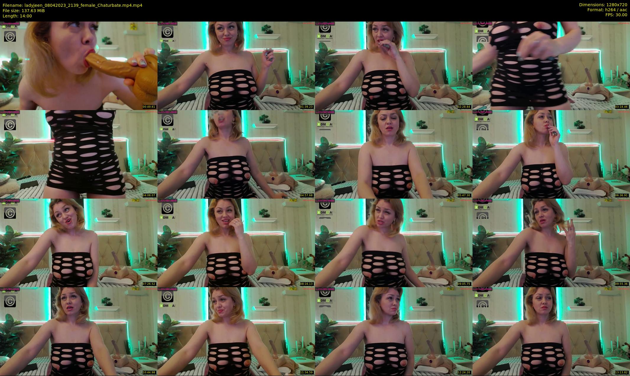 ladyjeen — 14 minute Chaturbate female cam show recording, 720p, Apr 8, 2023