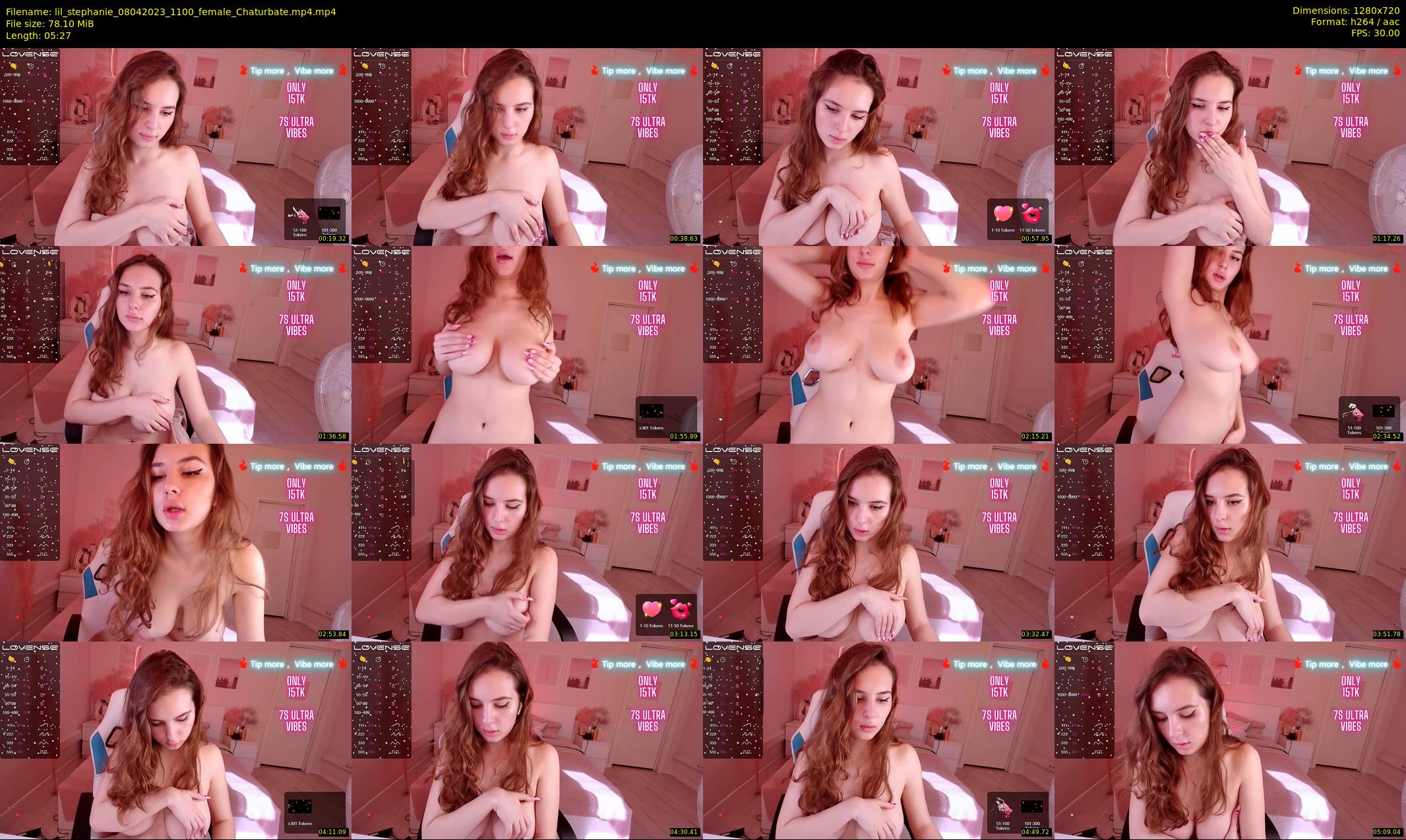 lil_stephanie — 6 minute Chaturbate female cam show recording, 720p, Apr 8, 2023