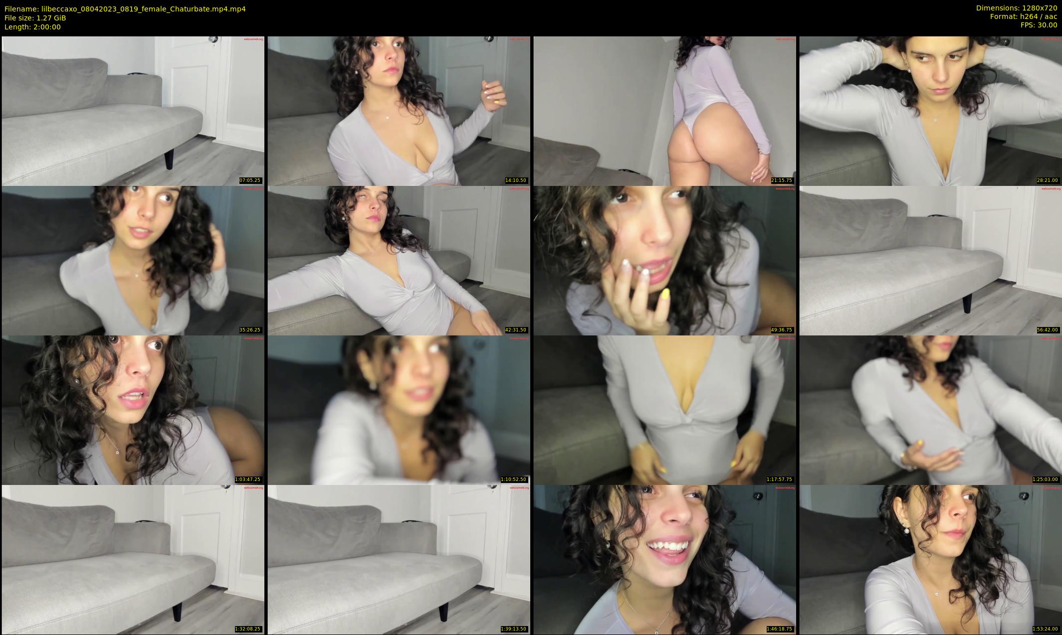 lilbeccaxo — 120 minute Chaturbate female cam show recording, 720p, Apr 8, 2023