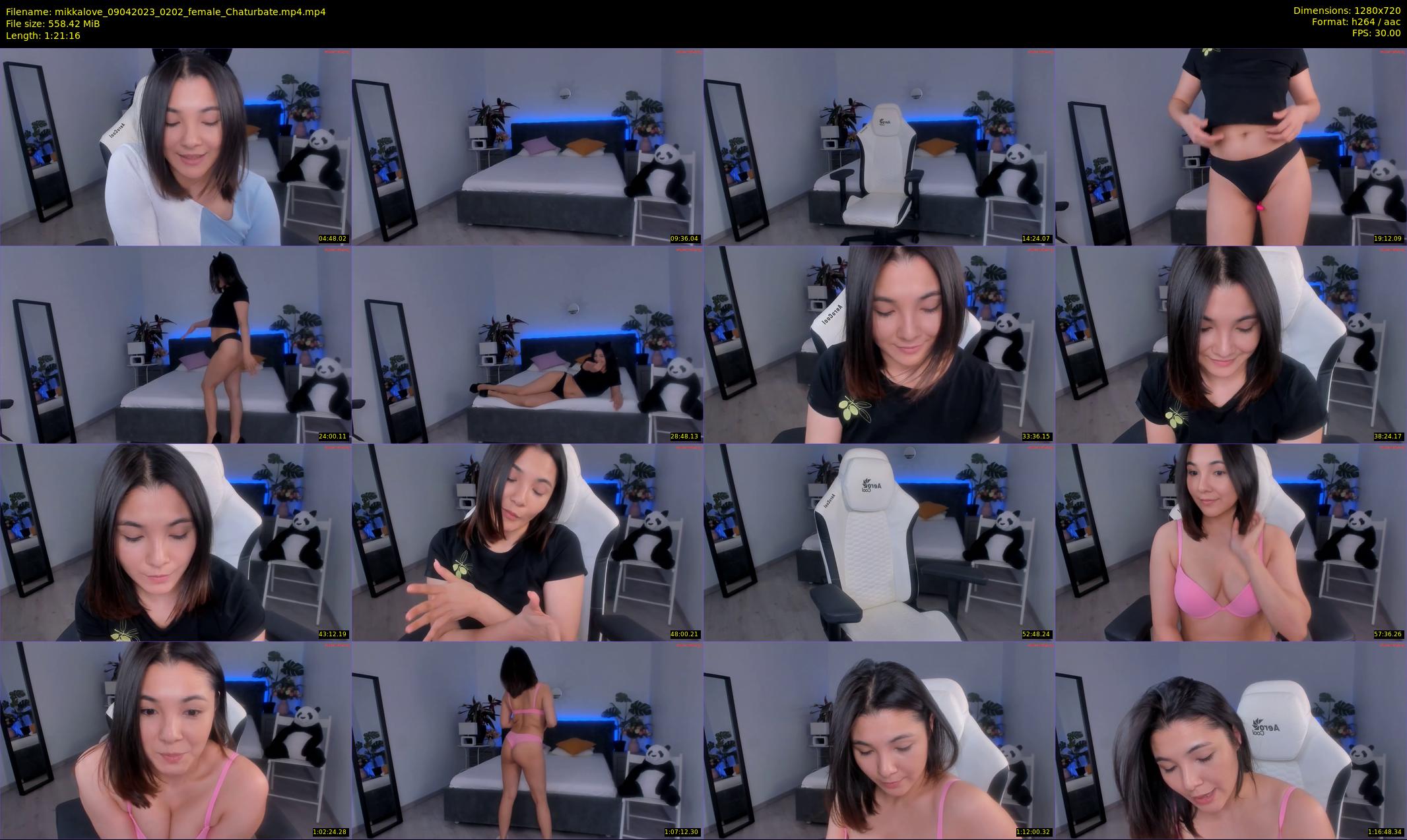 mikkalove — 82 minute Chaturbate female cam show recording, 720p, Apr 9, 2023