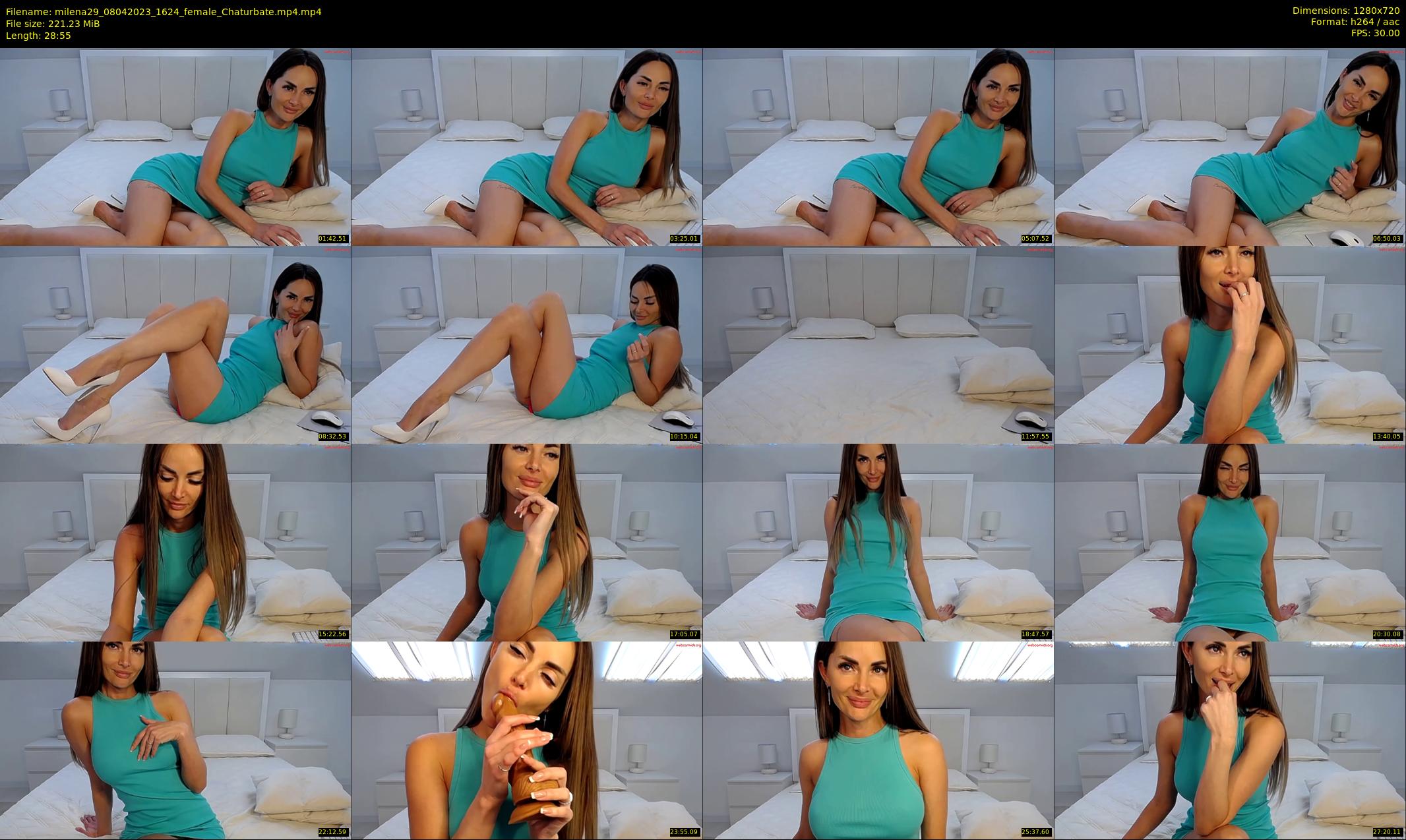 milena29 — 29 minute Chaturbate female cam show recording, 720p, Apr 8, 2023