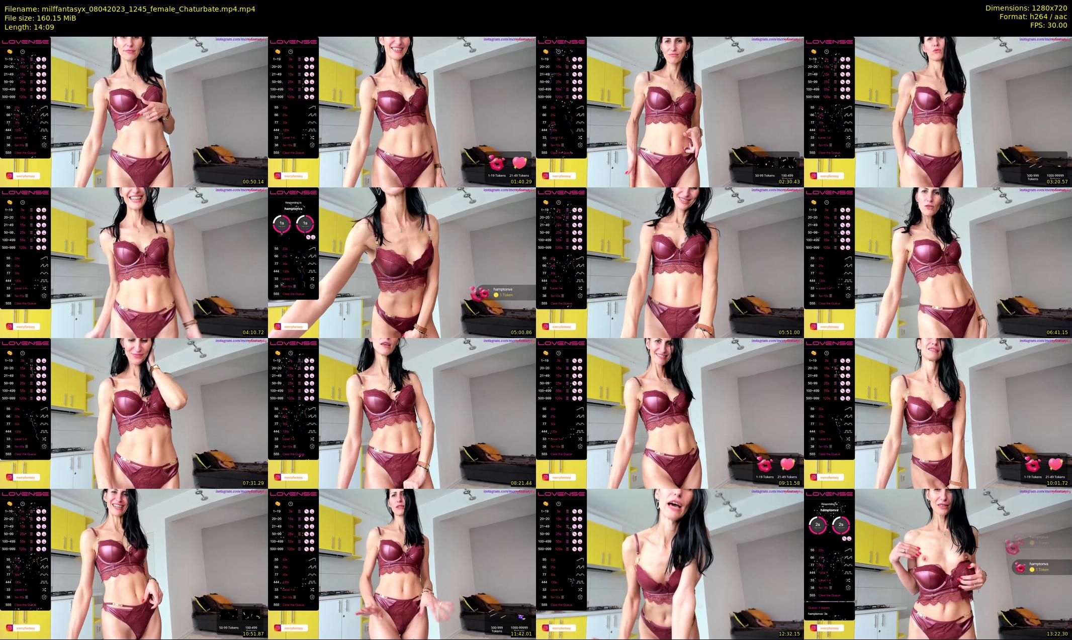 milffantasyx — 15 minute Chaturbate female cam show recording, 720p, Apr 8, 2023