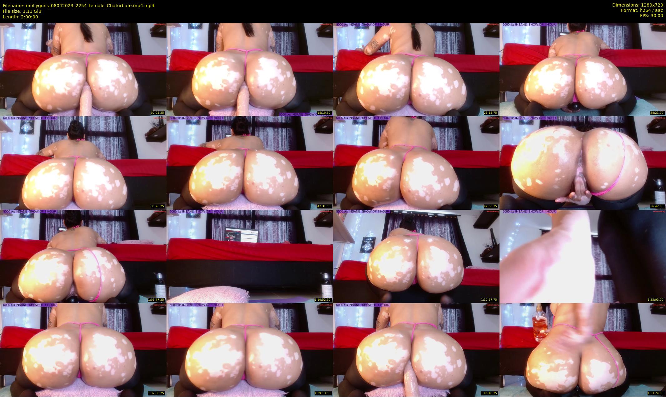 mollyguns — 120 minute Chaturbate female cam show recording, 720p, Apr 8, 2023