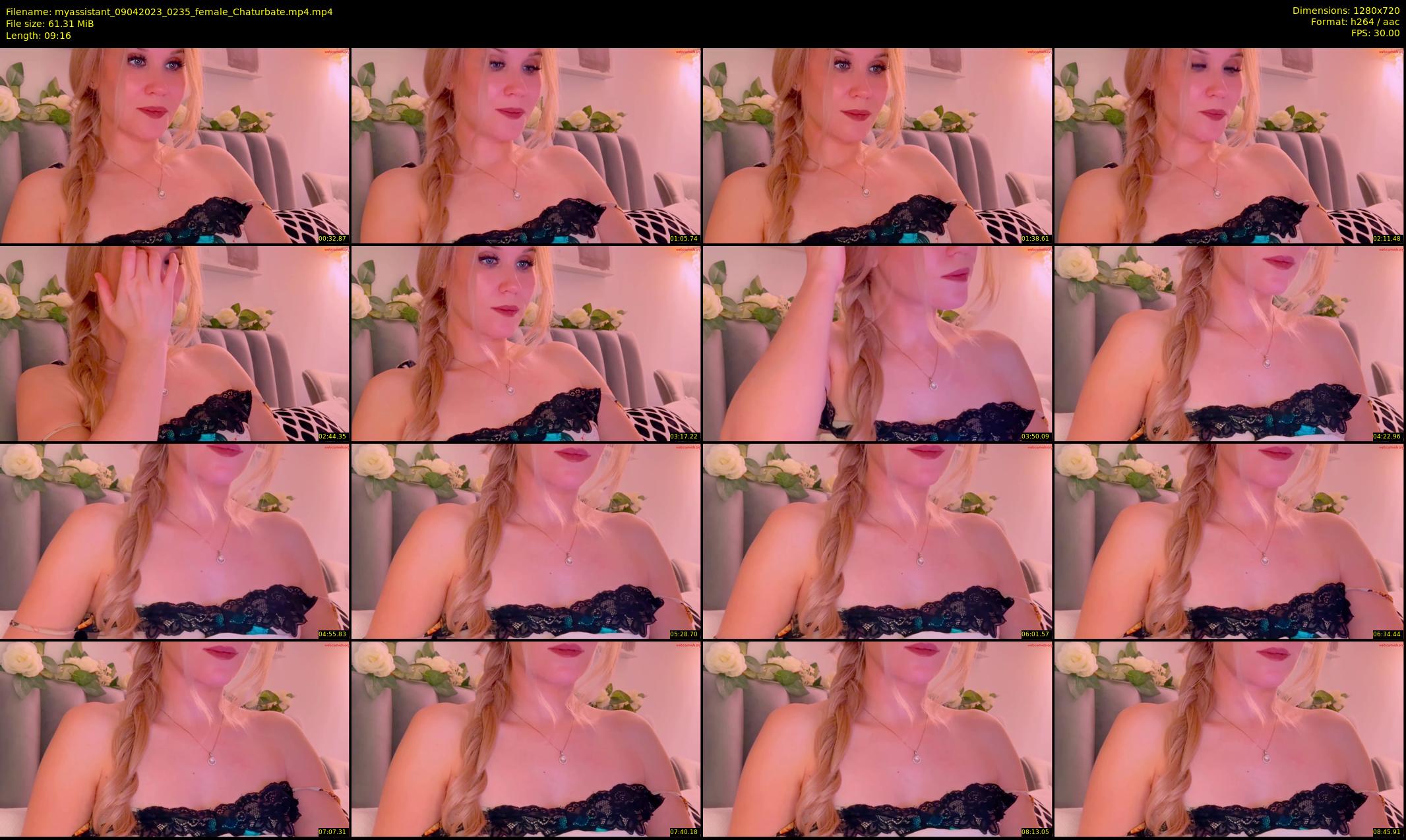 myassistant — 10 minute Chaturbate female cam show recording, 720p, Apr 9, 2023