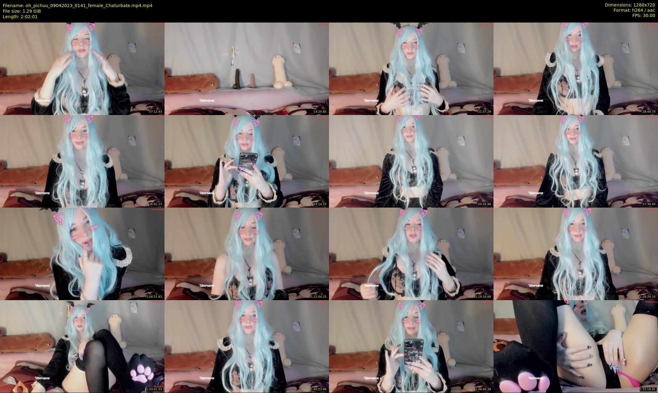 oh_pichuu — 123 minute Chaturbate female cam show recording, 720p, Apr 9, 2023