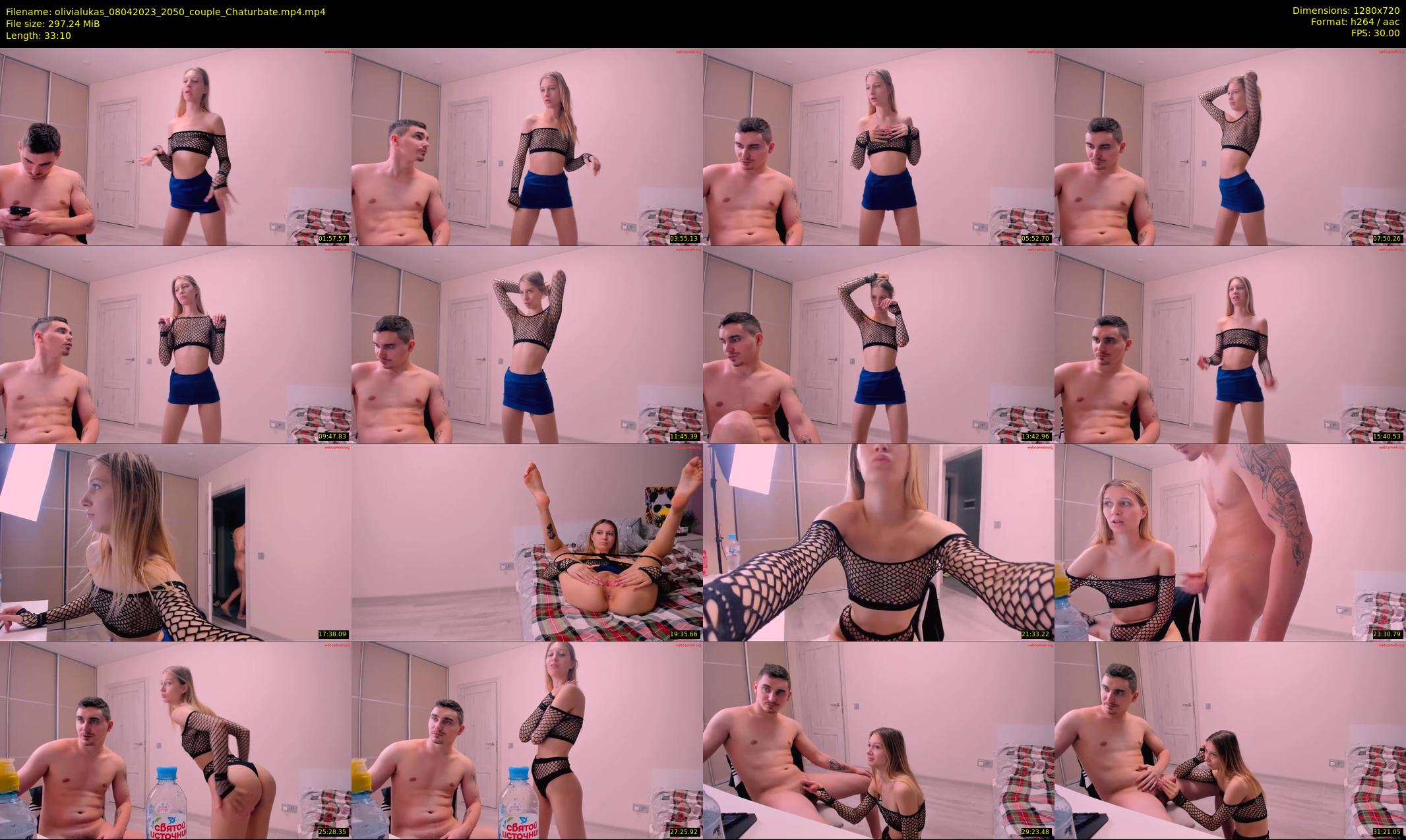 olivialukas — 34 minute Chaturbate couple cam show recording, 720p, Apr 8, 2023