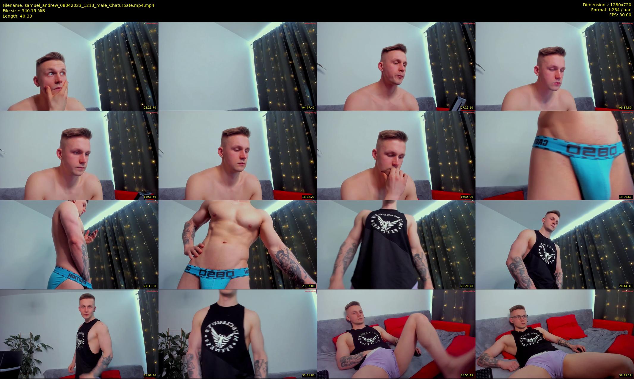 samuel_andrew — 41 minute Chaturbate male cam show recording, 720p, Apr 8, 2023