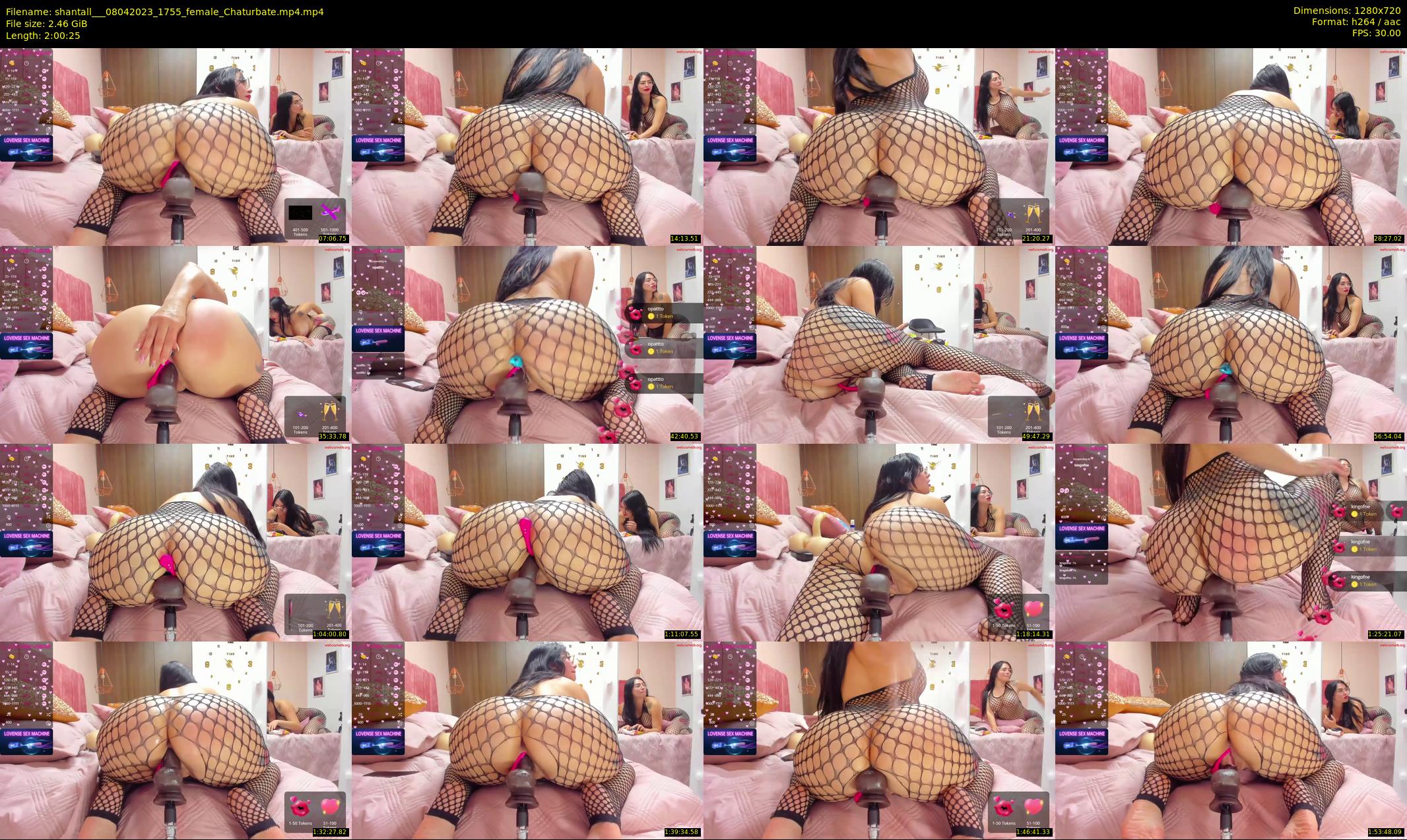 shantall__ — 121 minute Chaturbate female cam show recording, 720p, Apr 8, 2023