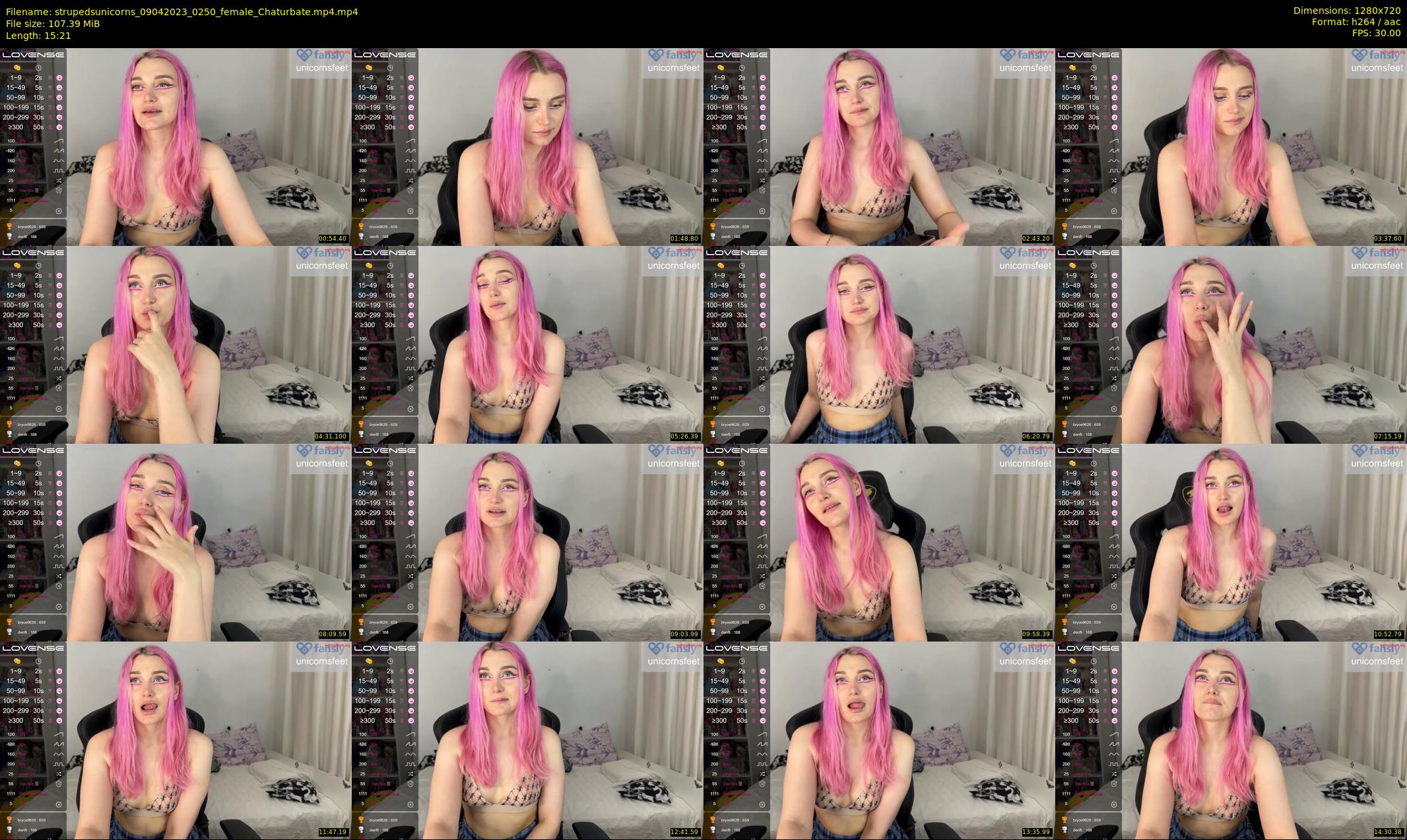 strupedsunicorns — 16 minute Chaturbate couple cam show recording, 720p, Apr 9, 2023