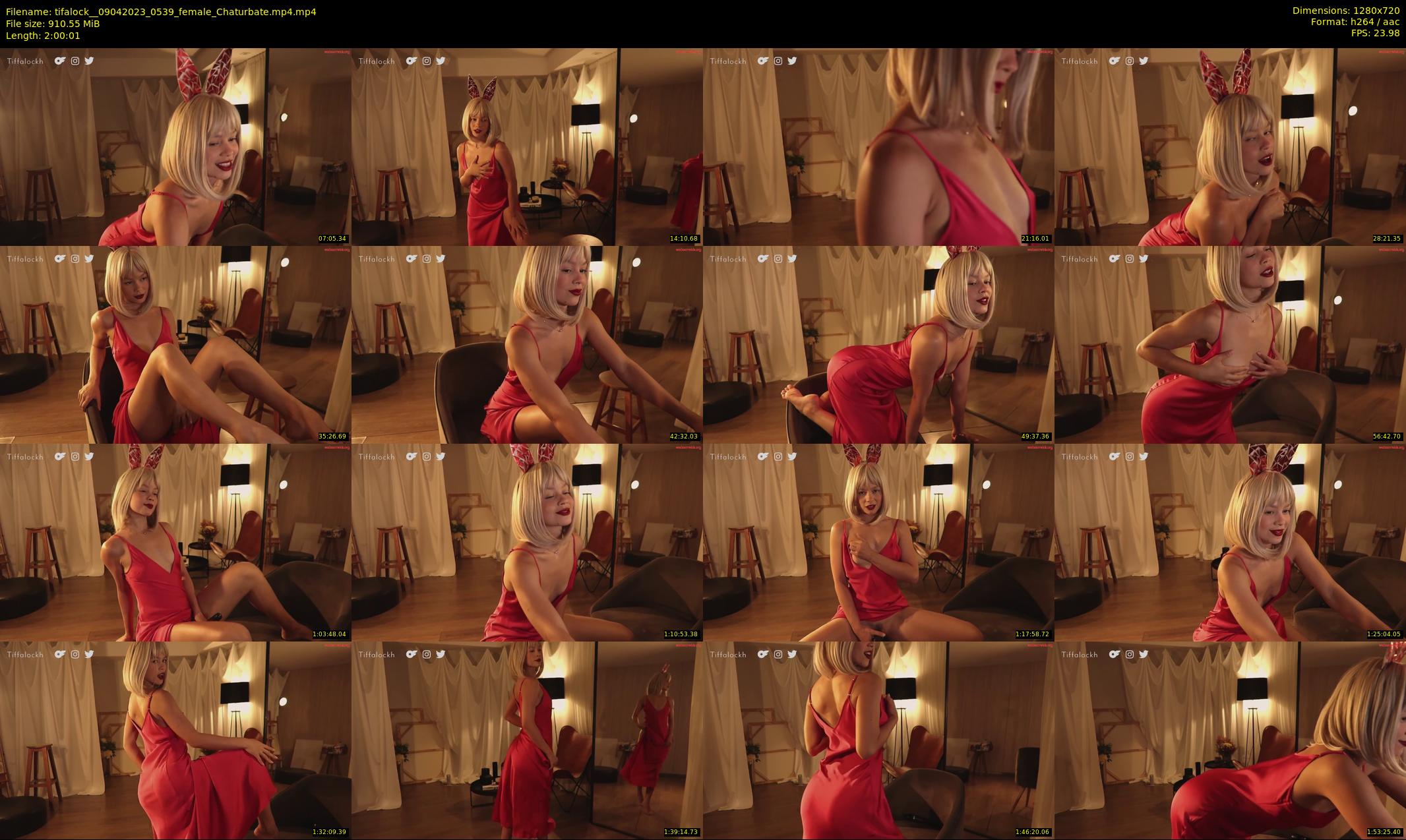 tifalock_ — 121 minute Chaturbate female cam show recording, 720p, Apr 9, 2023