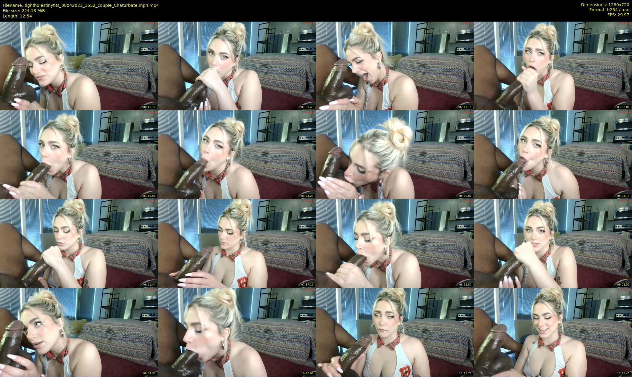 tightholestinytits — 13 minute Chaturbate couple cam show recording, 720p, Apr 8, 2023