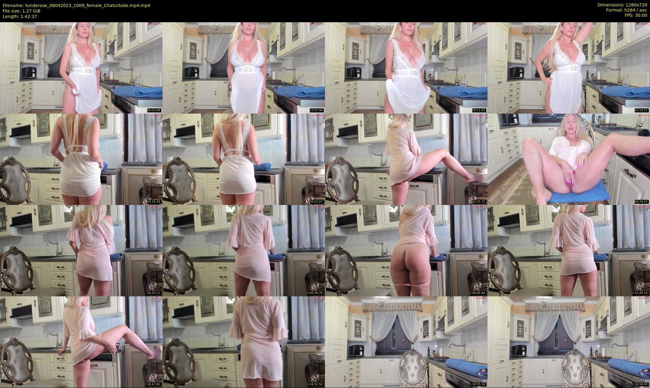 tunderose — 103 minute Chaturbate female cam show recording, 720p, Apr 8, 2023
