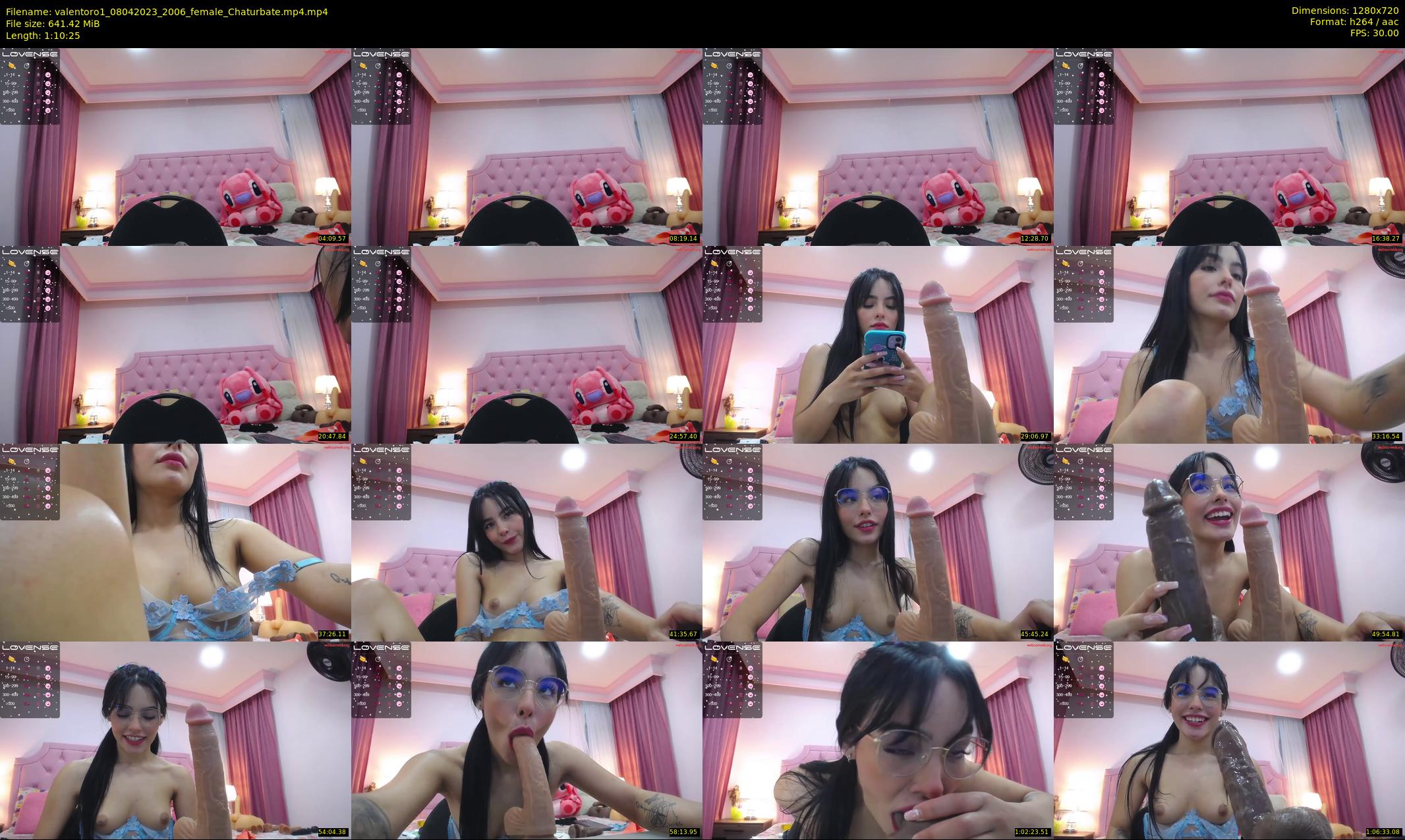 valentoro1 — 71 minute Chaturbate female cam show recording, 720p, Apr 8, 2023