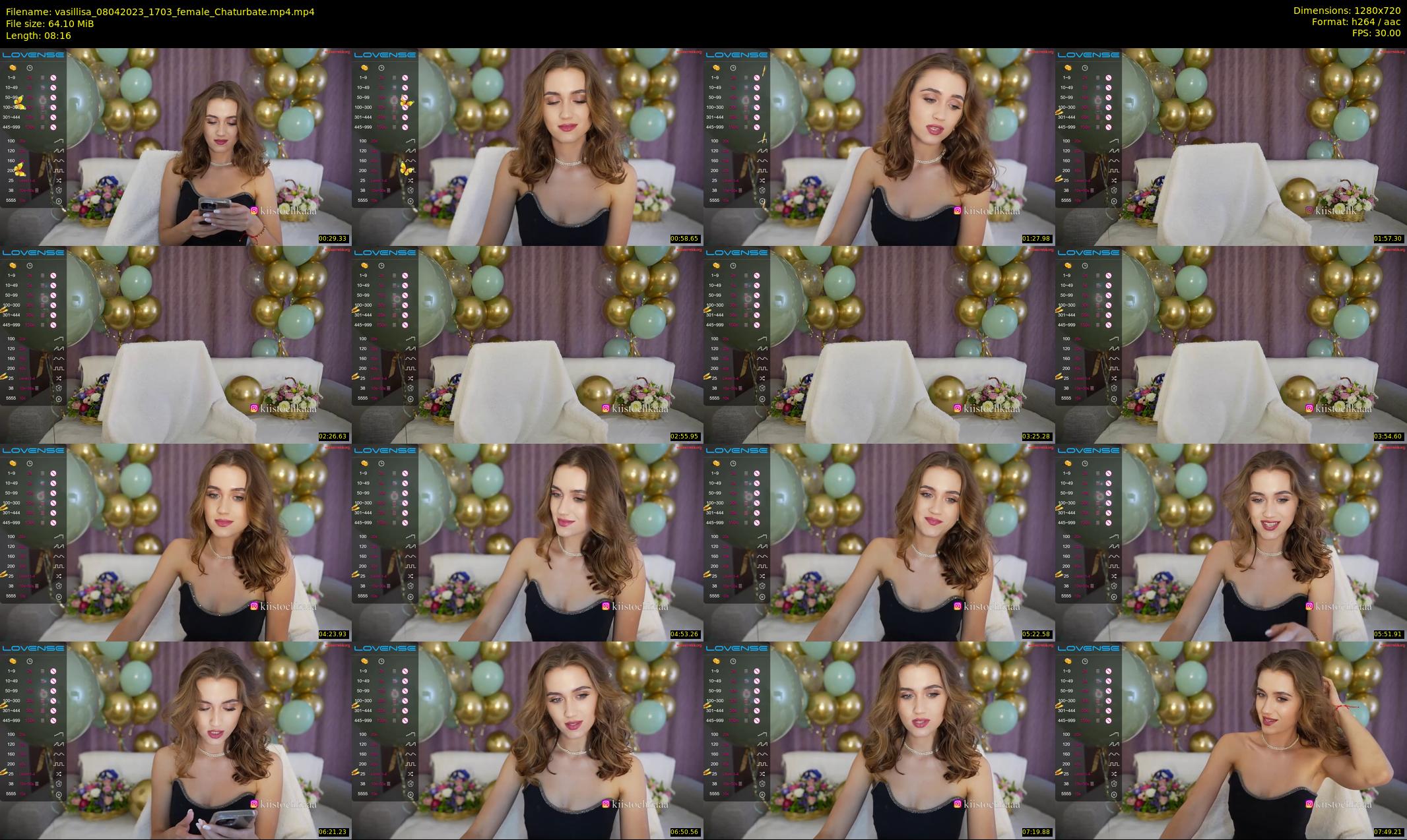vasillisa — 9 minute Chaturbate female cam show recording, 720p, Apr 8, 2023