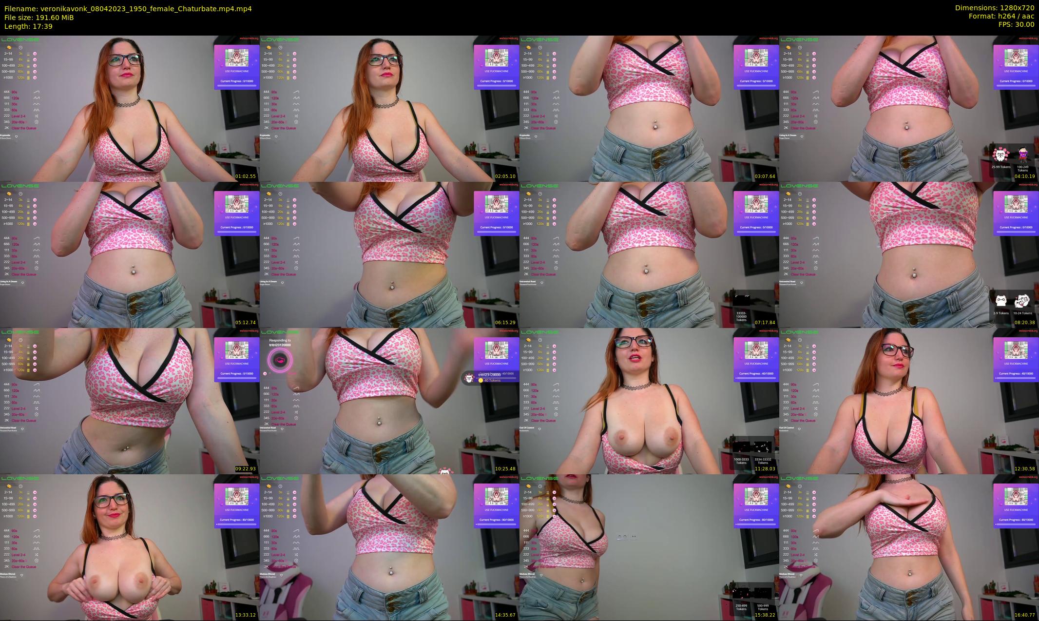 veronikavonk — 18 minute Chaturbate female cam show recording, 720p, Apr 8, 2023