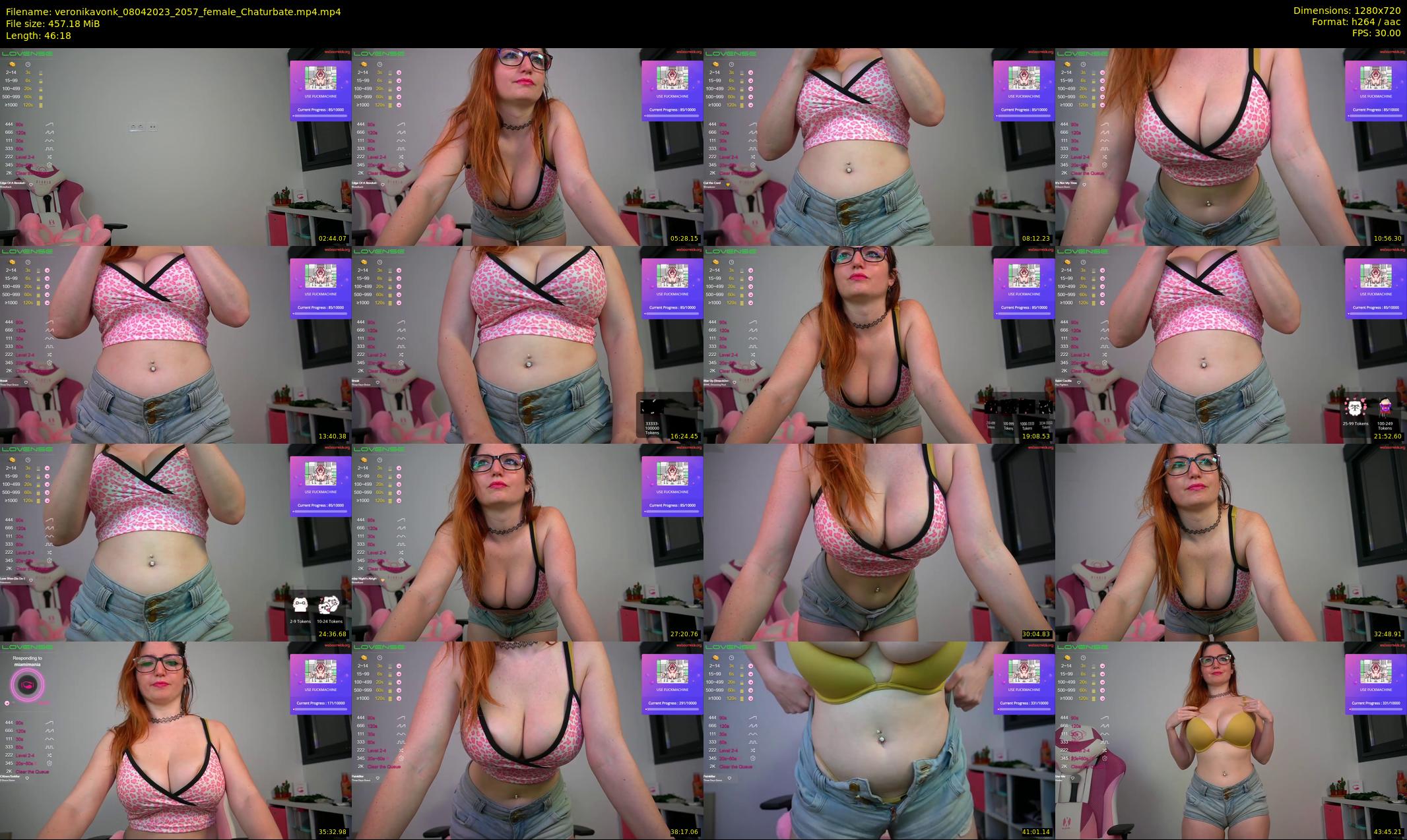 veronikavonk — 47 minute Chaturbate female cam show recording, 720p, Apr 8, 2023