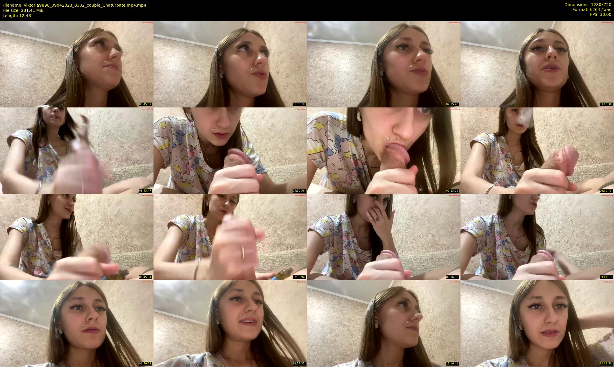 viktoria9898 — 13 minute Chaturbate couple cam show recording, 720p, Apr 9, 2023