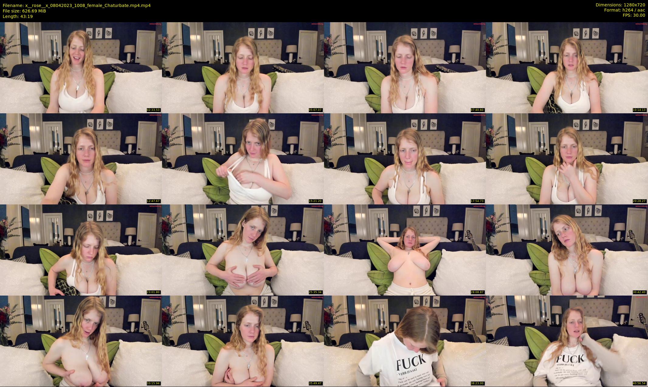 x__rose__x — 44 minute Chaturbate female cam show recording, 720p, Apr 8, 2023