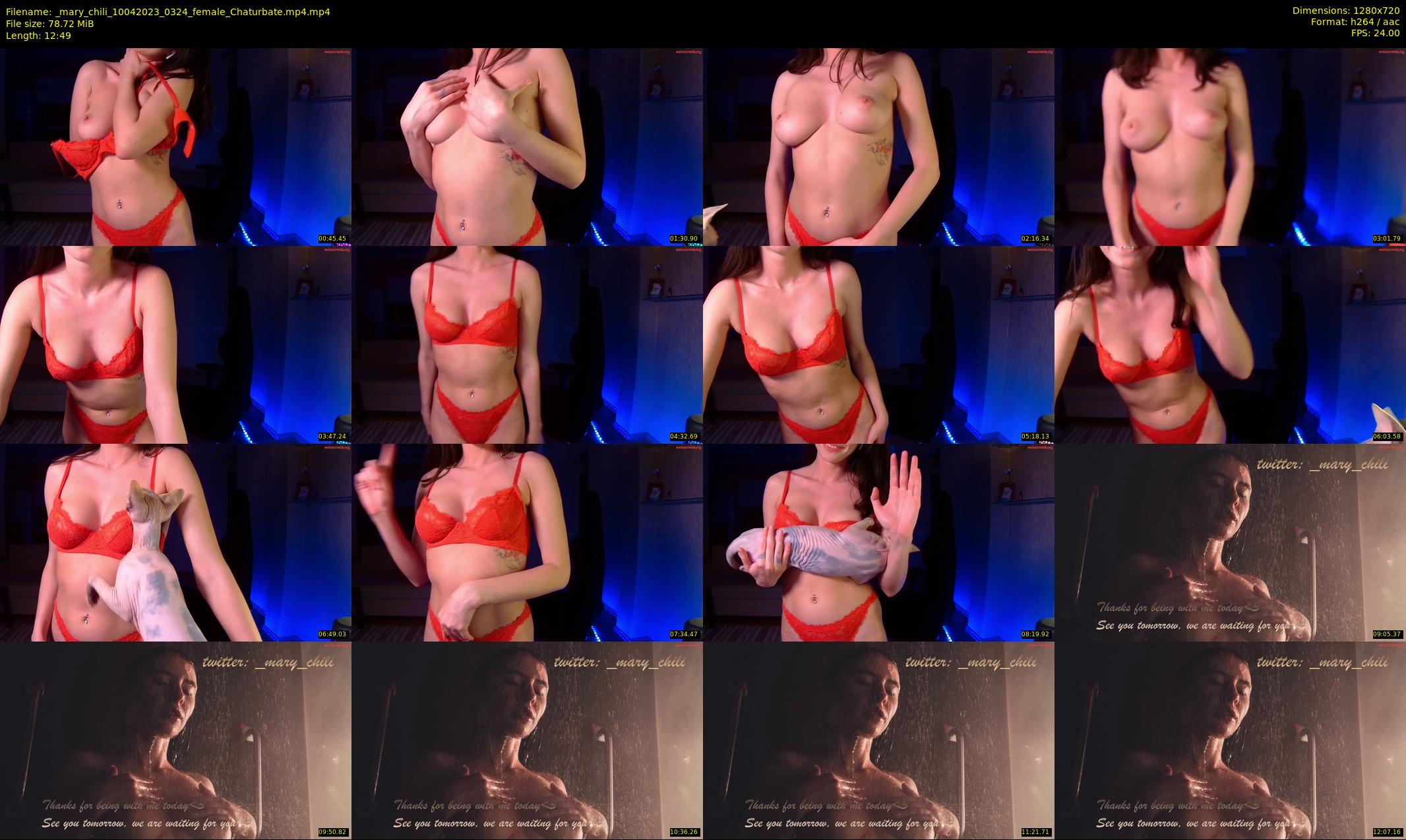 _mary_chili — 13 minute Chaturbate female cam show recording, 720p, Apr 10, 2023
