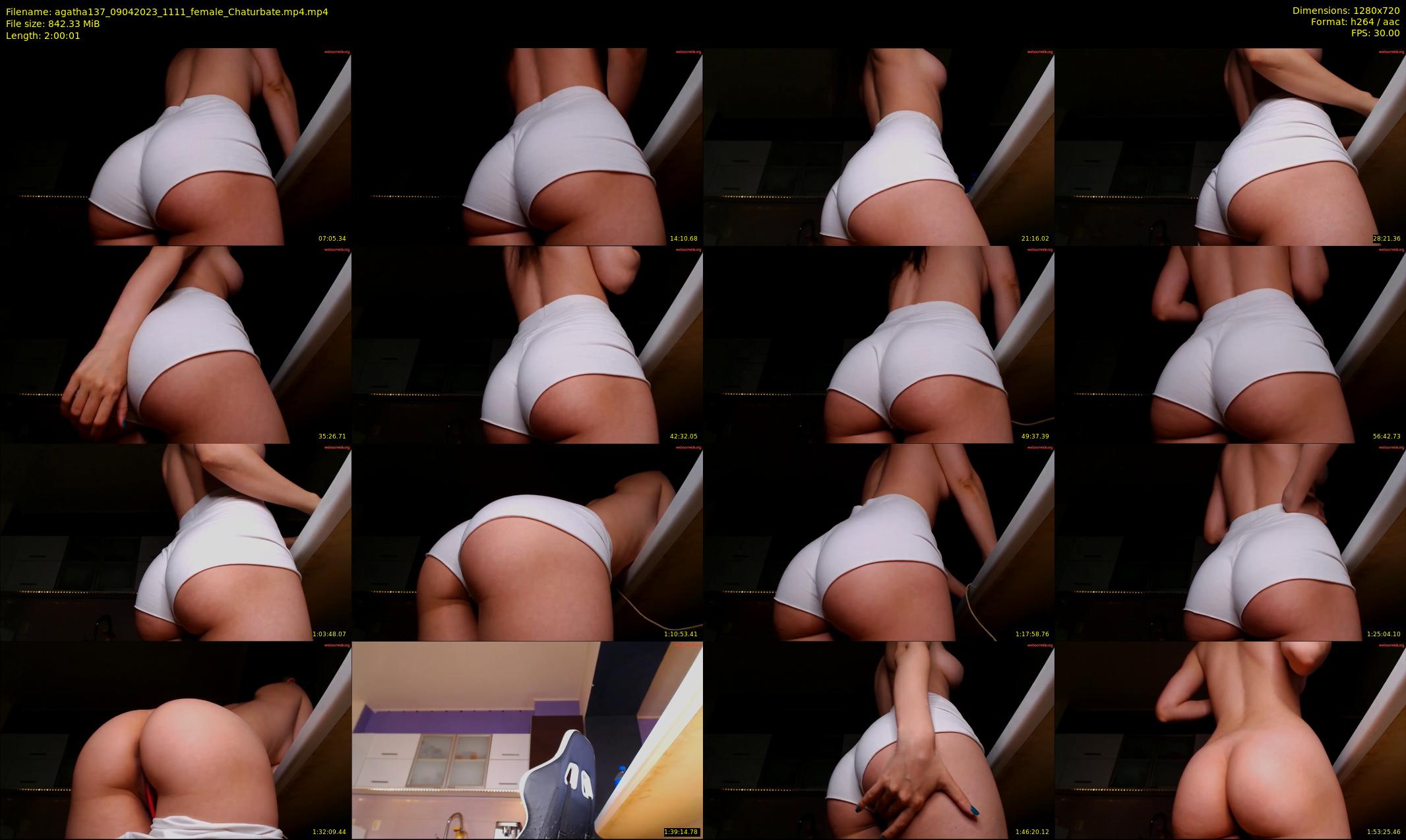 agatha137 — 121 minute Chaturbate female cam show recording, 720p, Apr 9, 2023