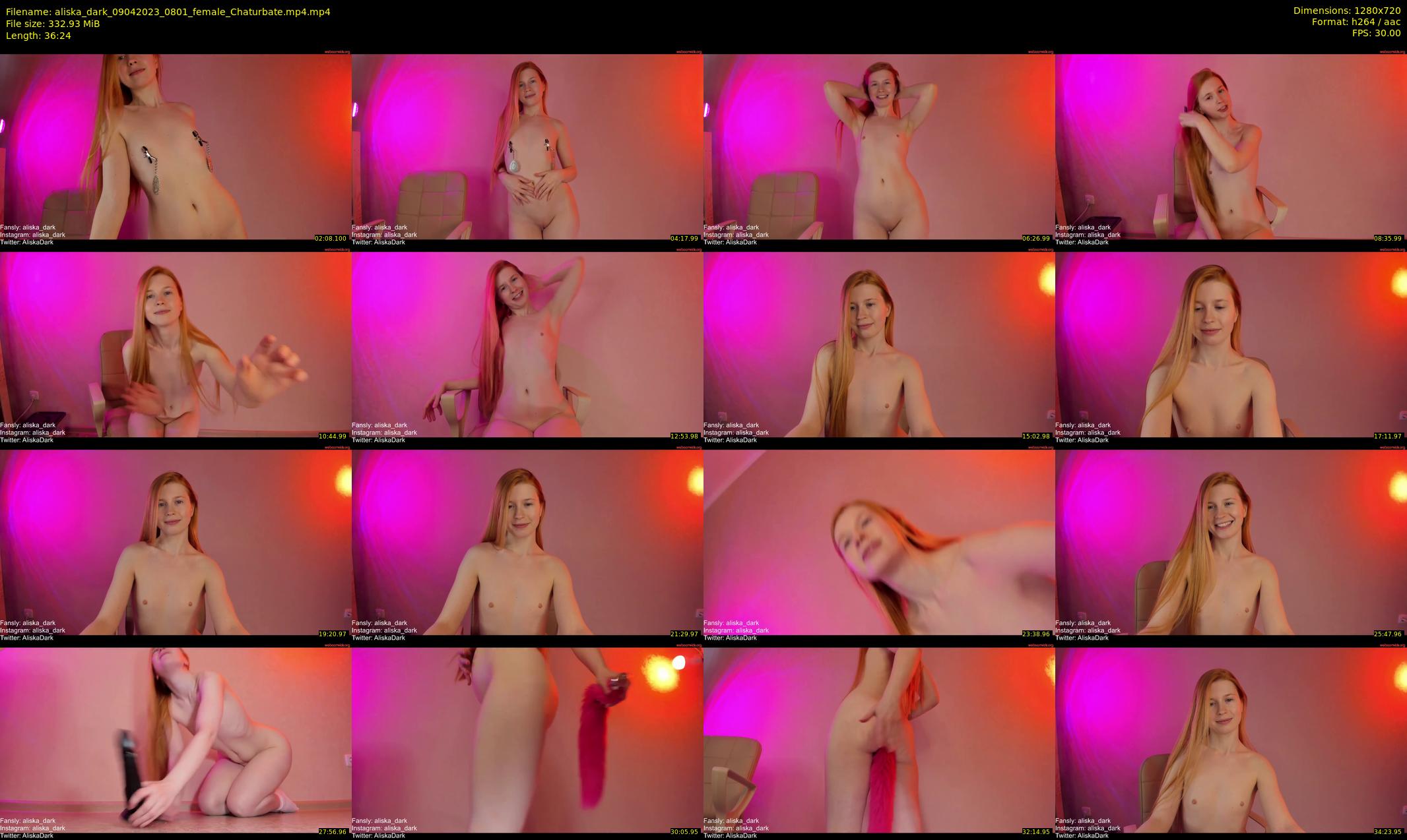 aliska_dark — 37 minute Chaturbate female cam show recording, 720p, Apr 9, 2023