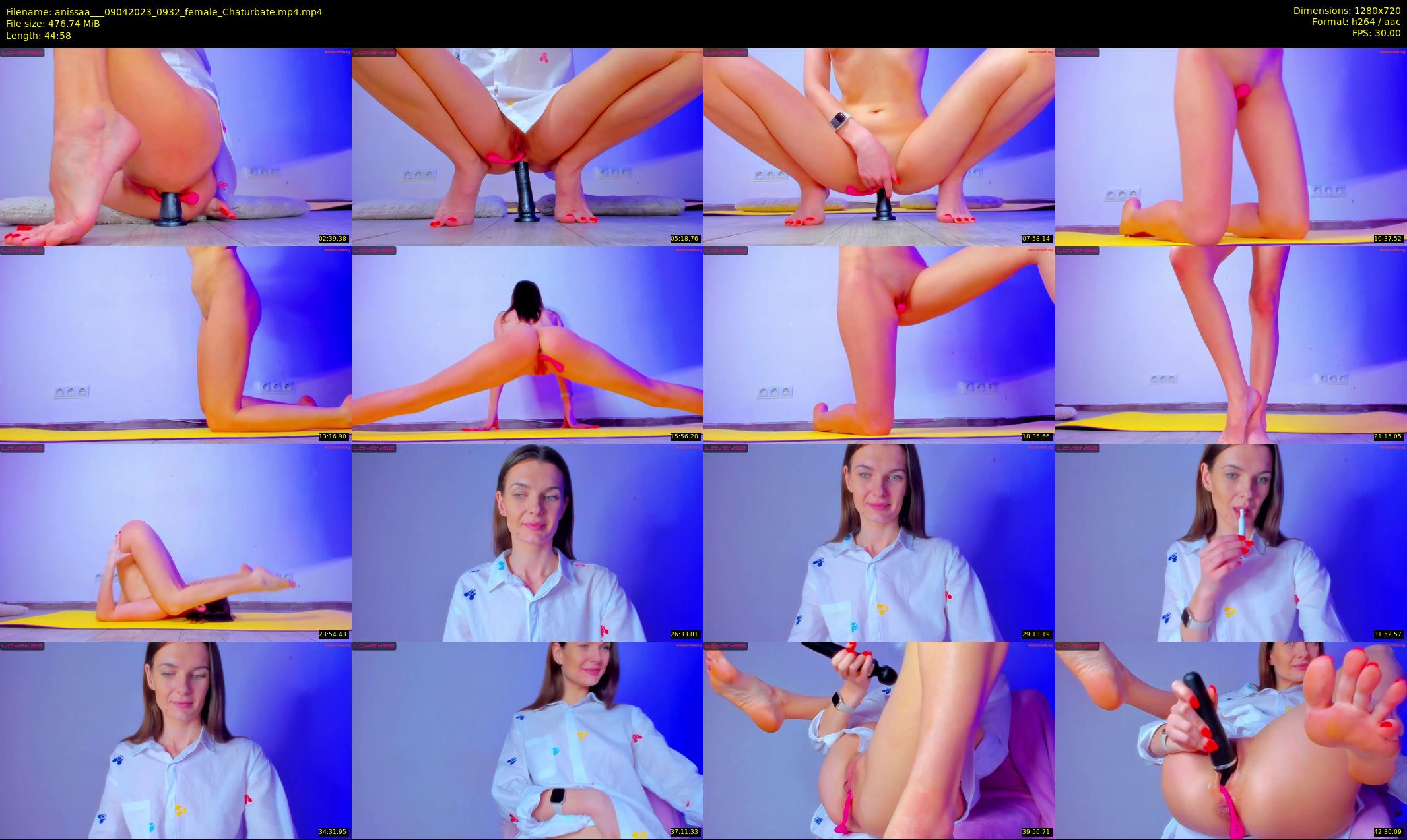 anissaa__ — 45 minute Chaturbate female cam show recording, 720p, Apr 9, 2023